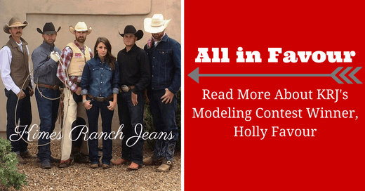 All in Favour Learn More about KRJ’s Modeling Contest Winner, Holly Favour