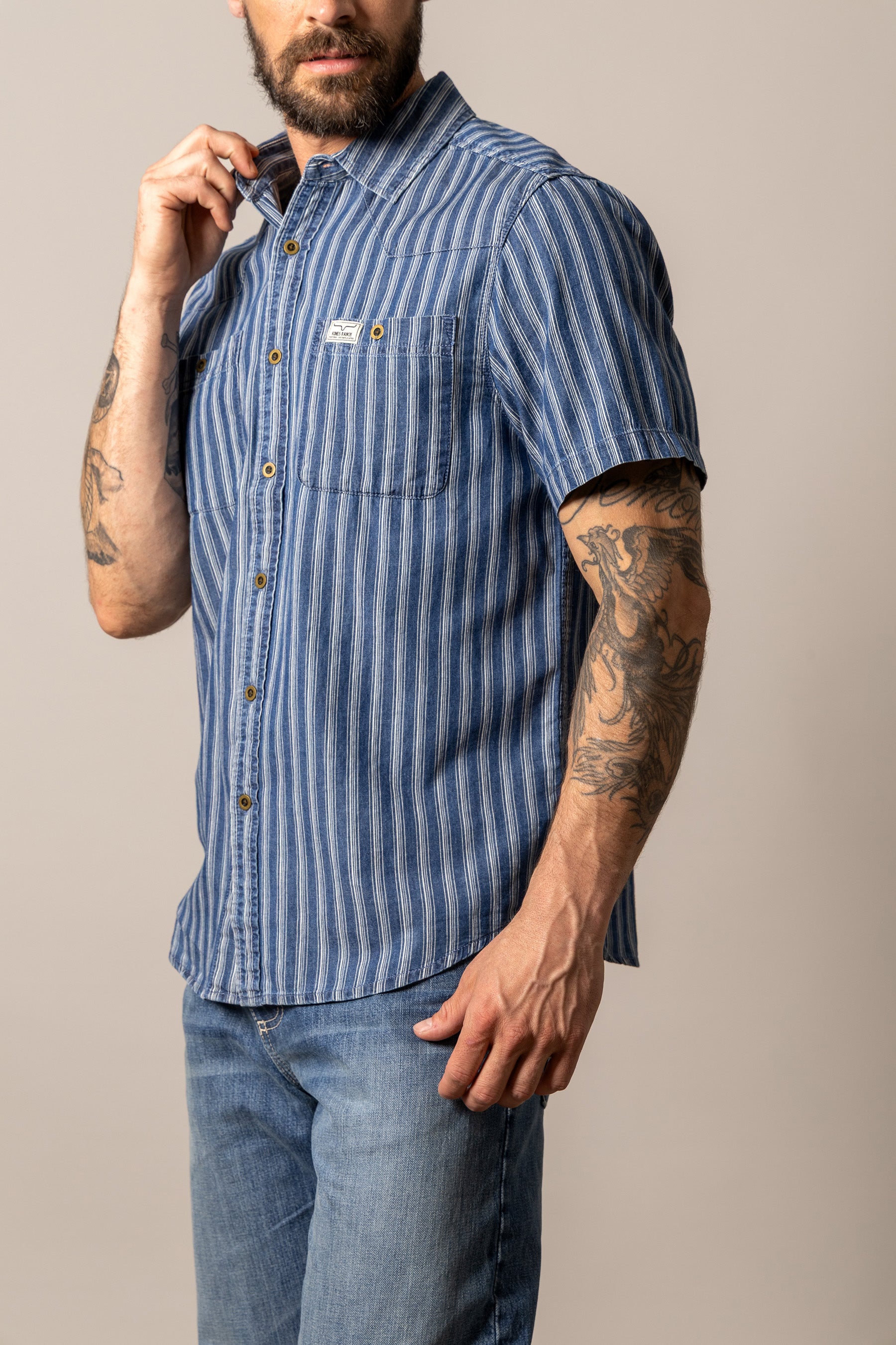 #color_indigo stripe