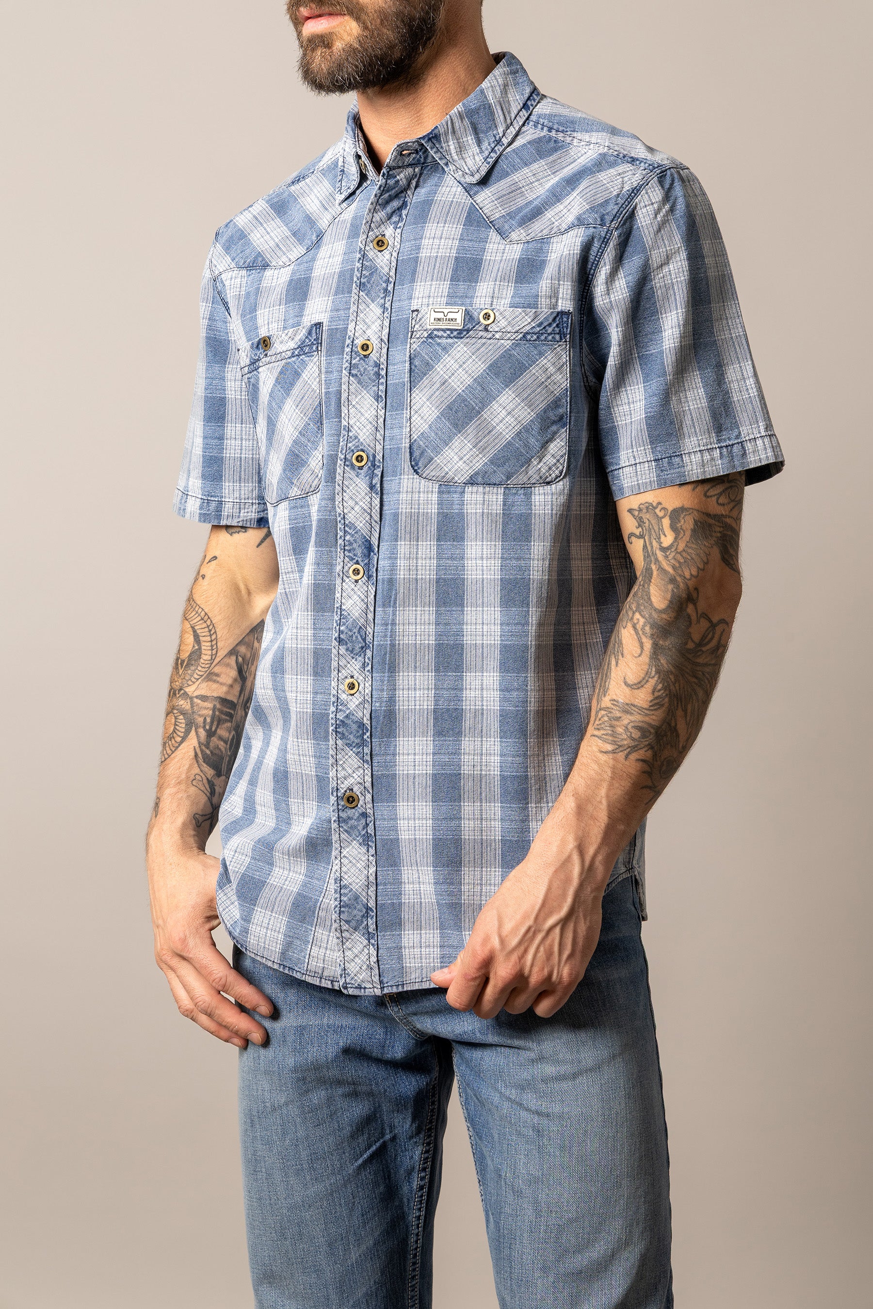 #color_indigo plaid
