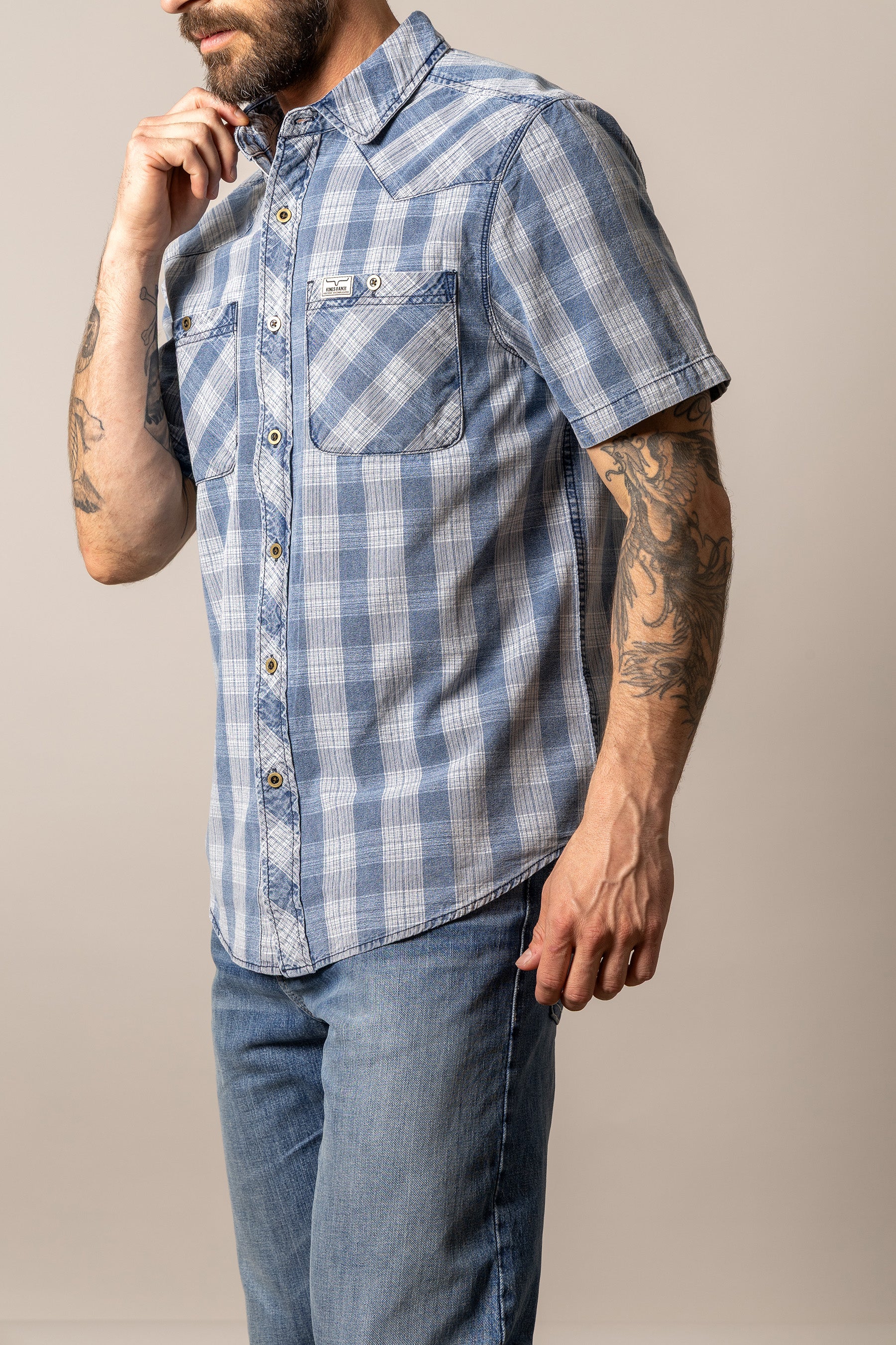 #color_indigo plaid