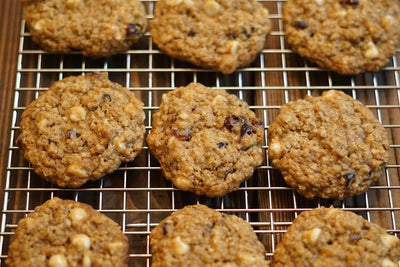 Cooking With Kimes: White Chocolate Cranberry Oatmeal Cookies