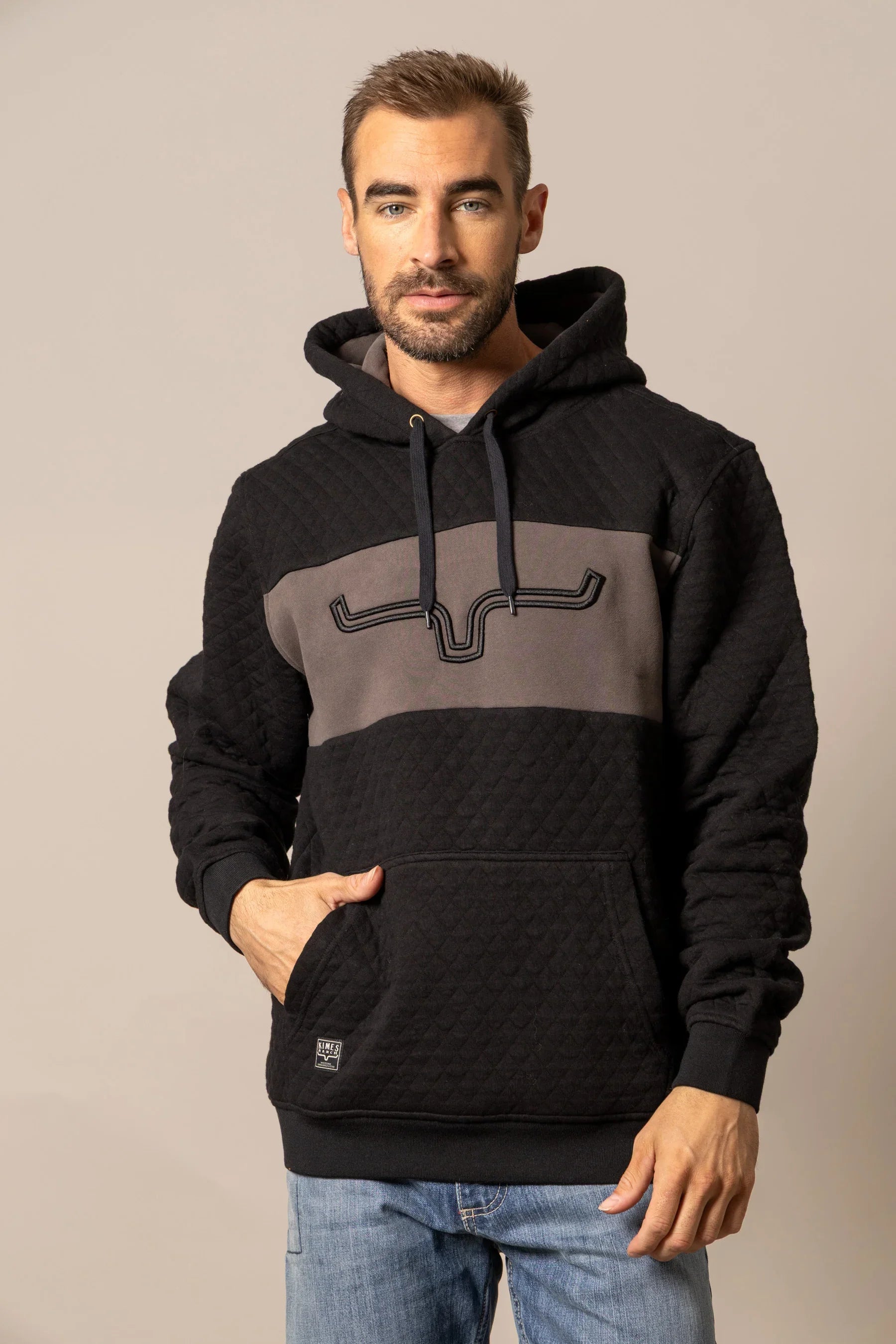 AF Ripon Hoodie | Western Quilted Fleece | Kimes Ranch