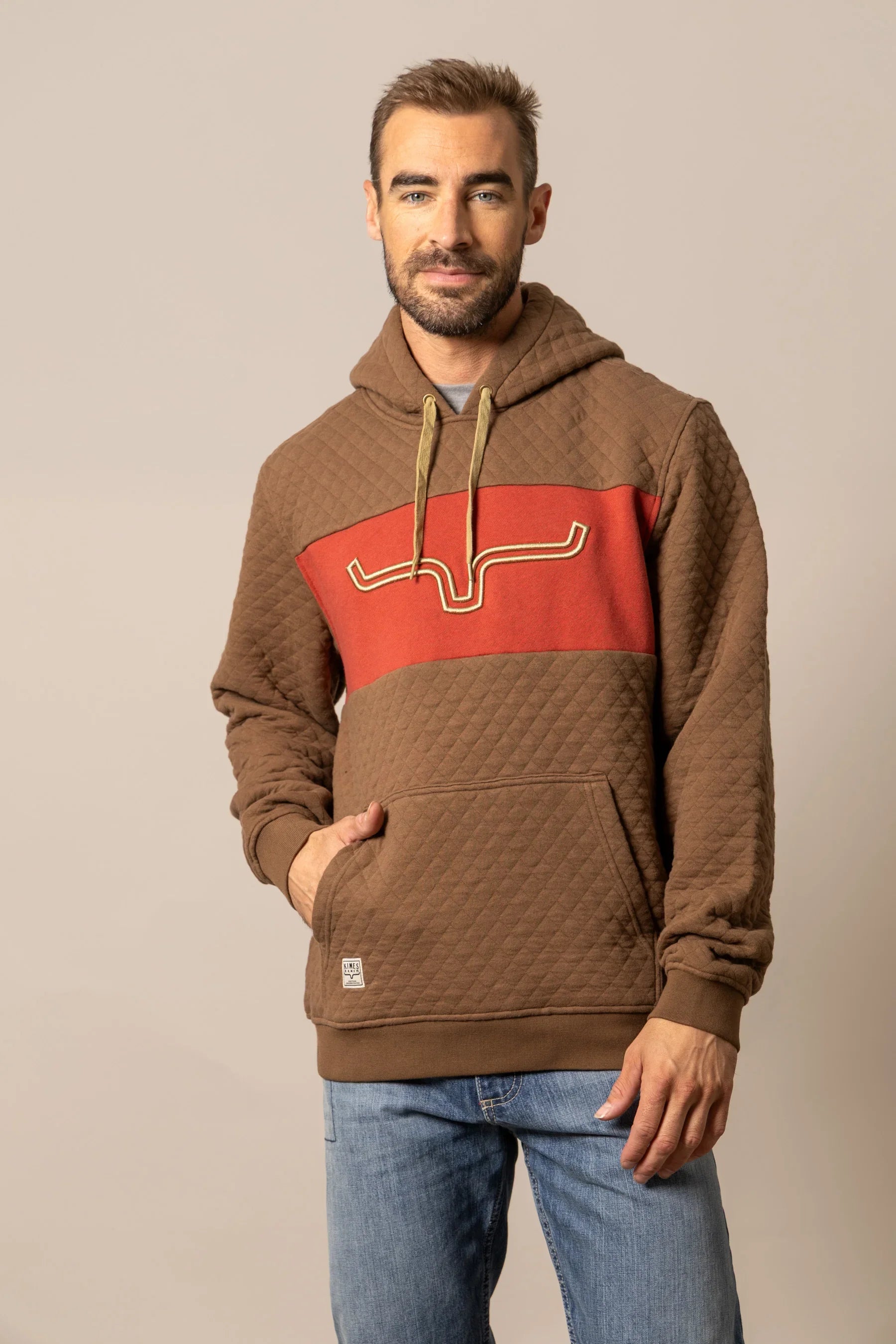 AF Ripon Hoodie | Western Quilted Fleece | Kimes Ranch