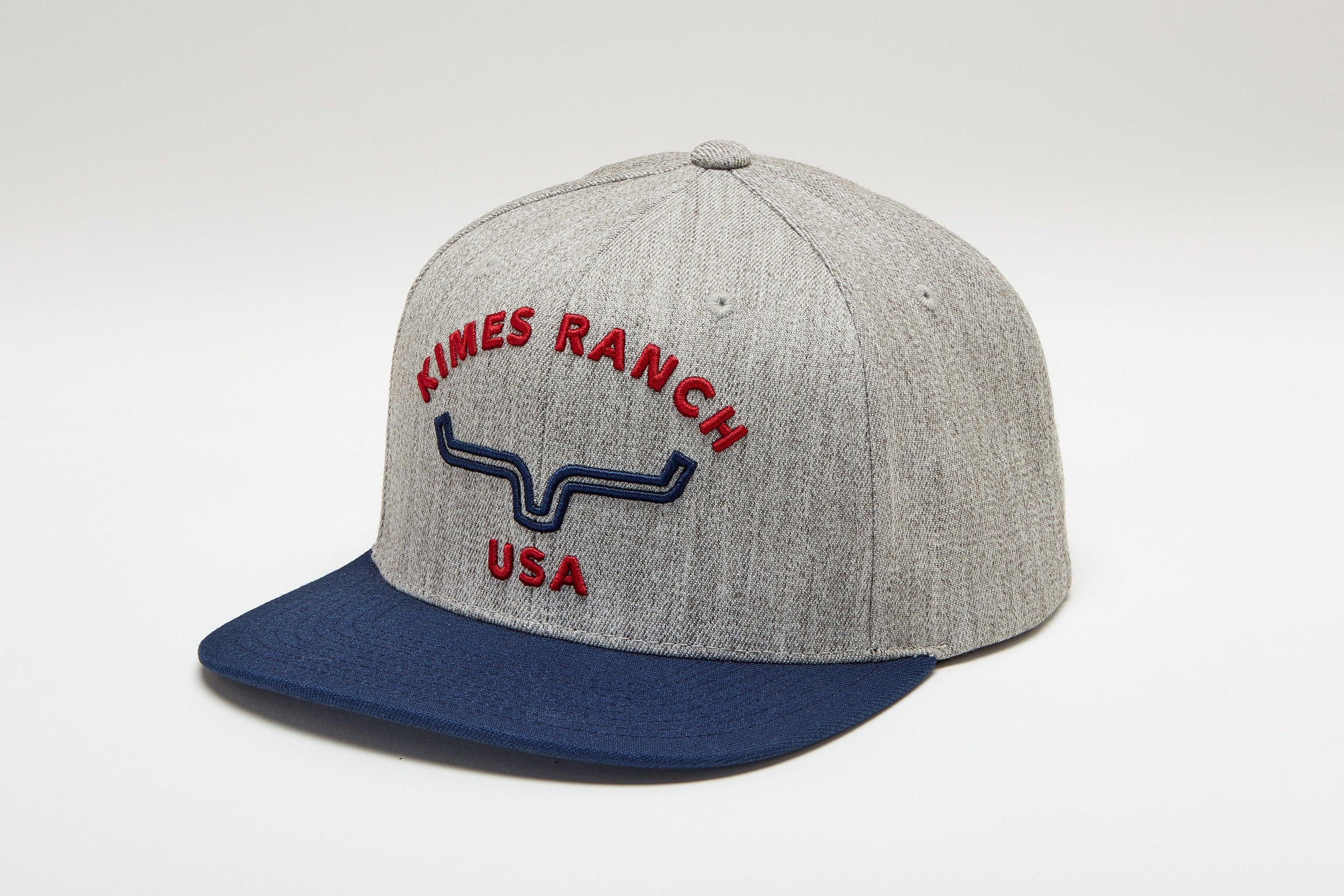 Arched Trucker Hat | Flat Brim Style | Kimes Ranch