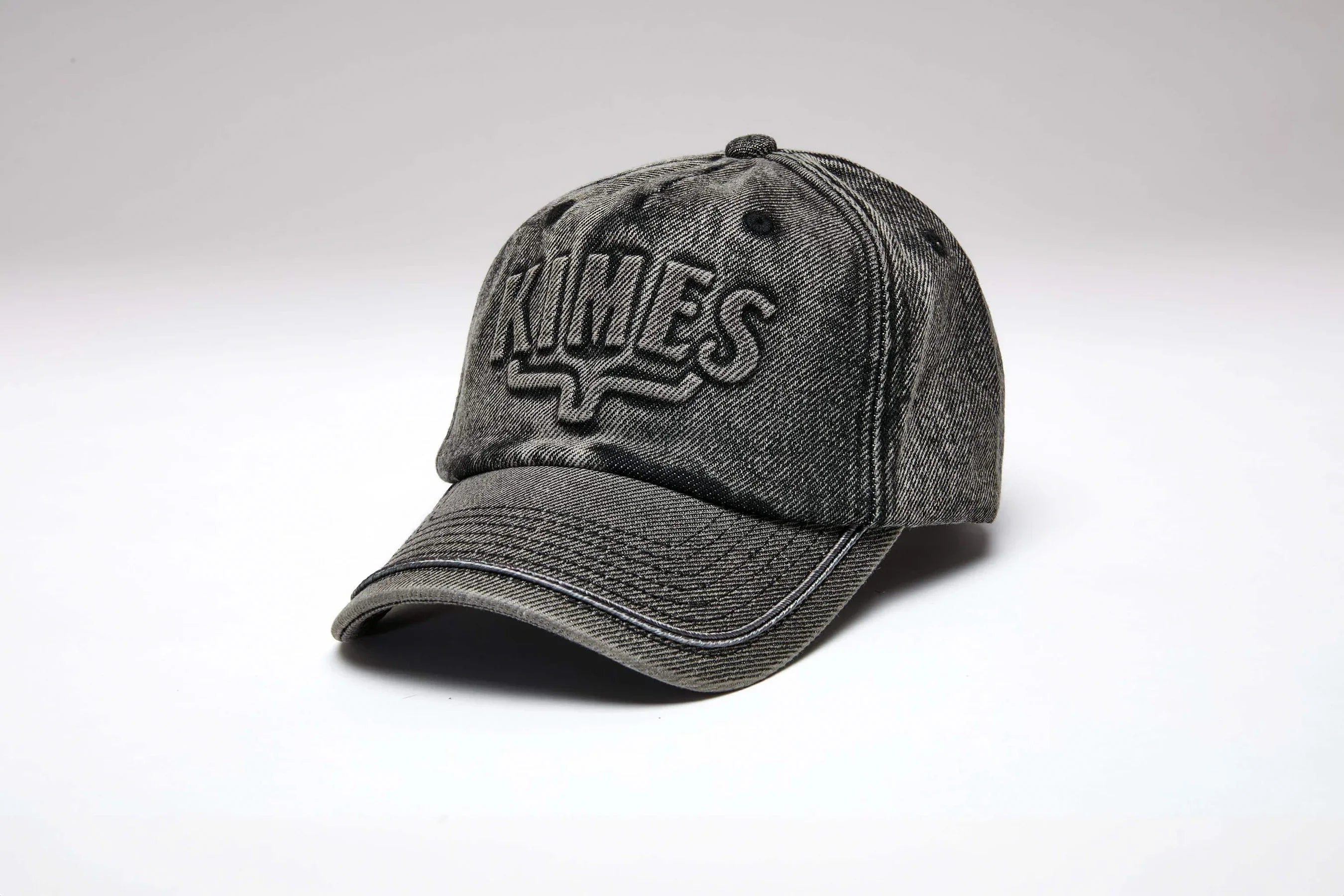 Branded KR Hat | Washed Denim Western Hat | Kimes Ranch