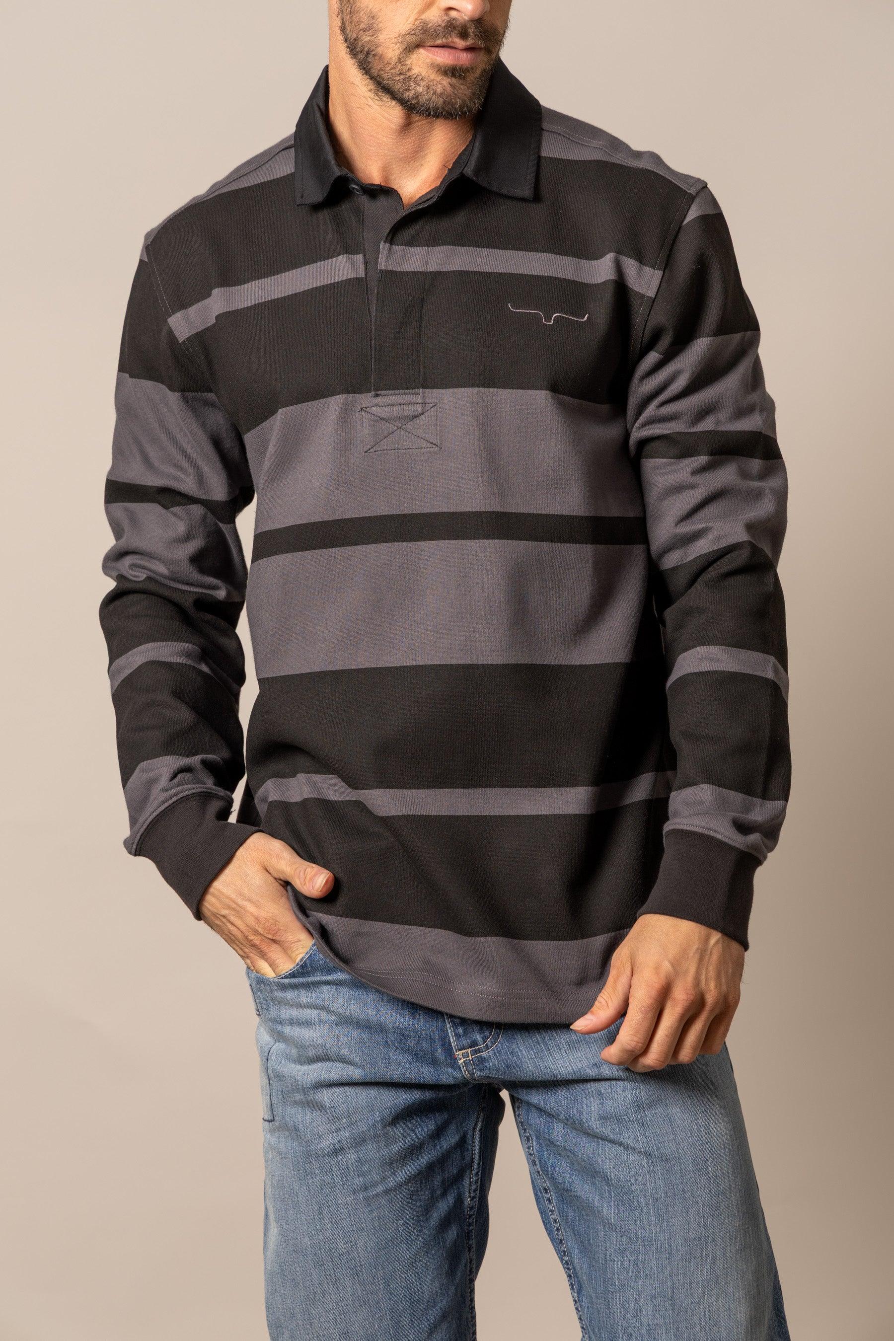 Bulldog Rugby | Western Stripe Long Sleeve | Kimes Ranch