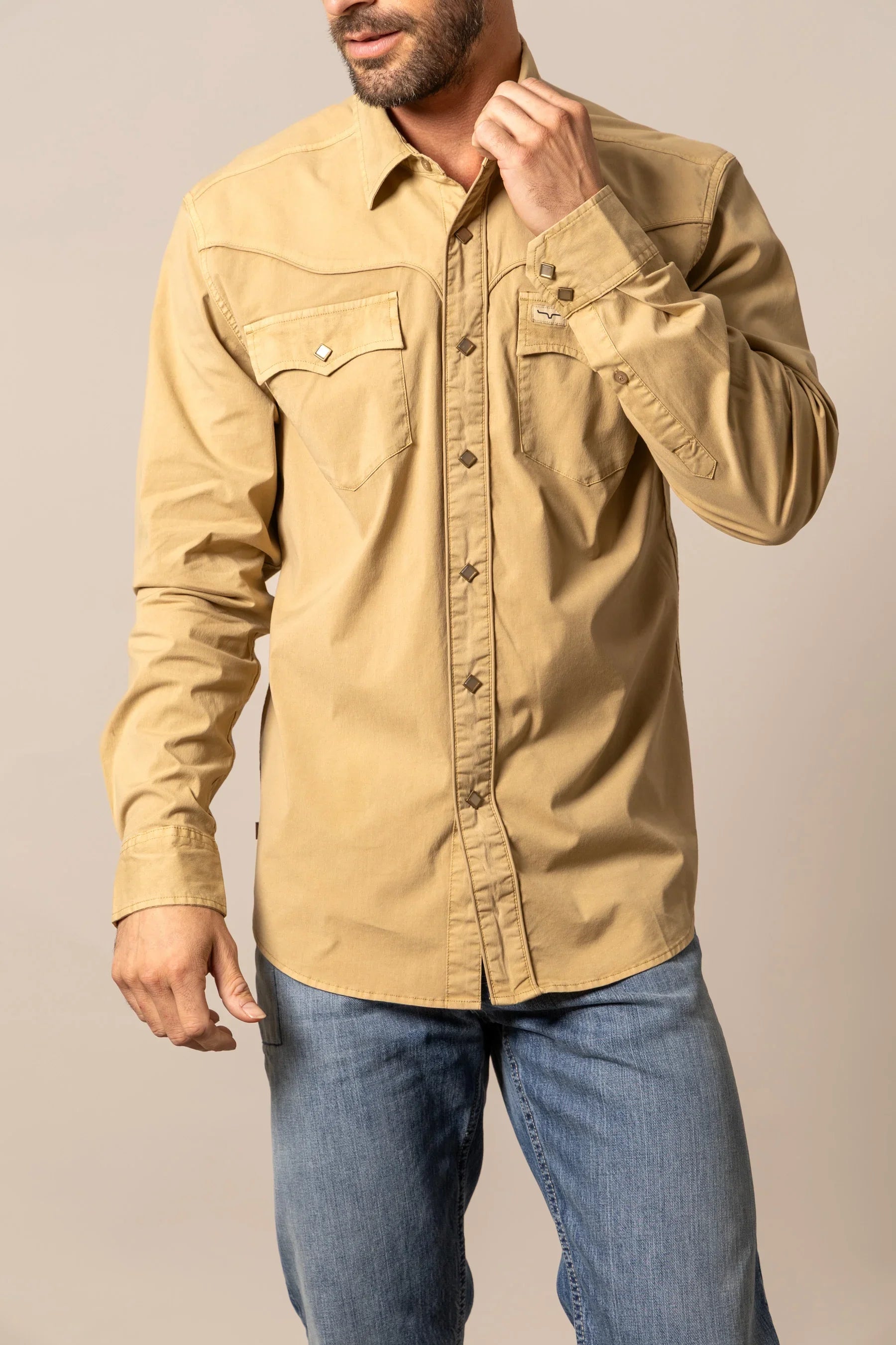 El Toro Shirt | Western Pearl Snap with Vintage Yoke | Kimes Ranch El Toro Shirt | Western Pearl Snap with Vintage Yoke | Kimes Ranch