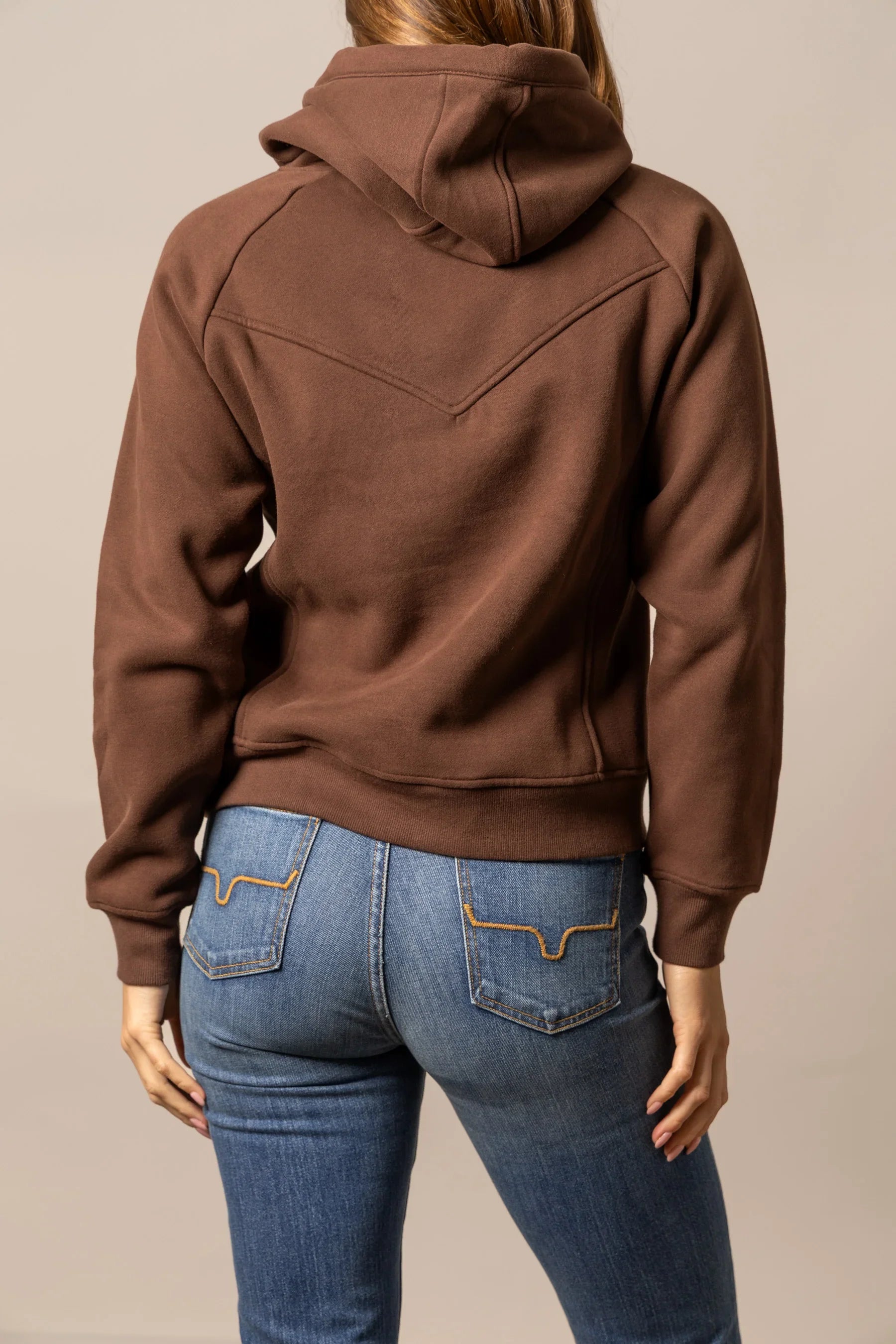 Ella Hoodie | Western Pullover with Rope Stitch Horn | Kimes Ranch