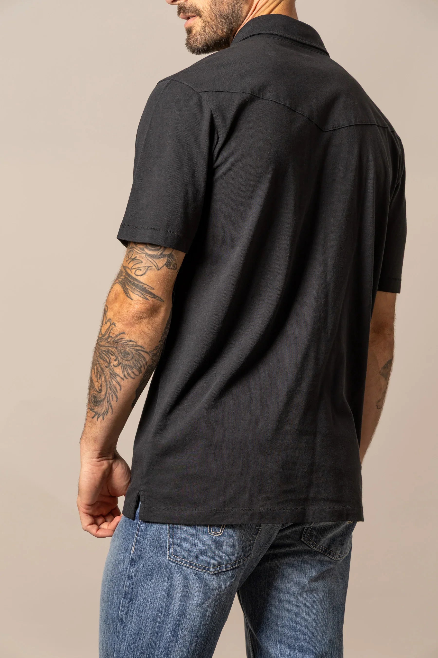 Fluger Polo | Western Snap Pocket Polo | Kimes Ranch