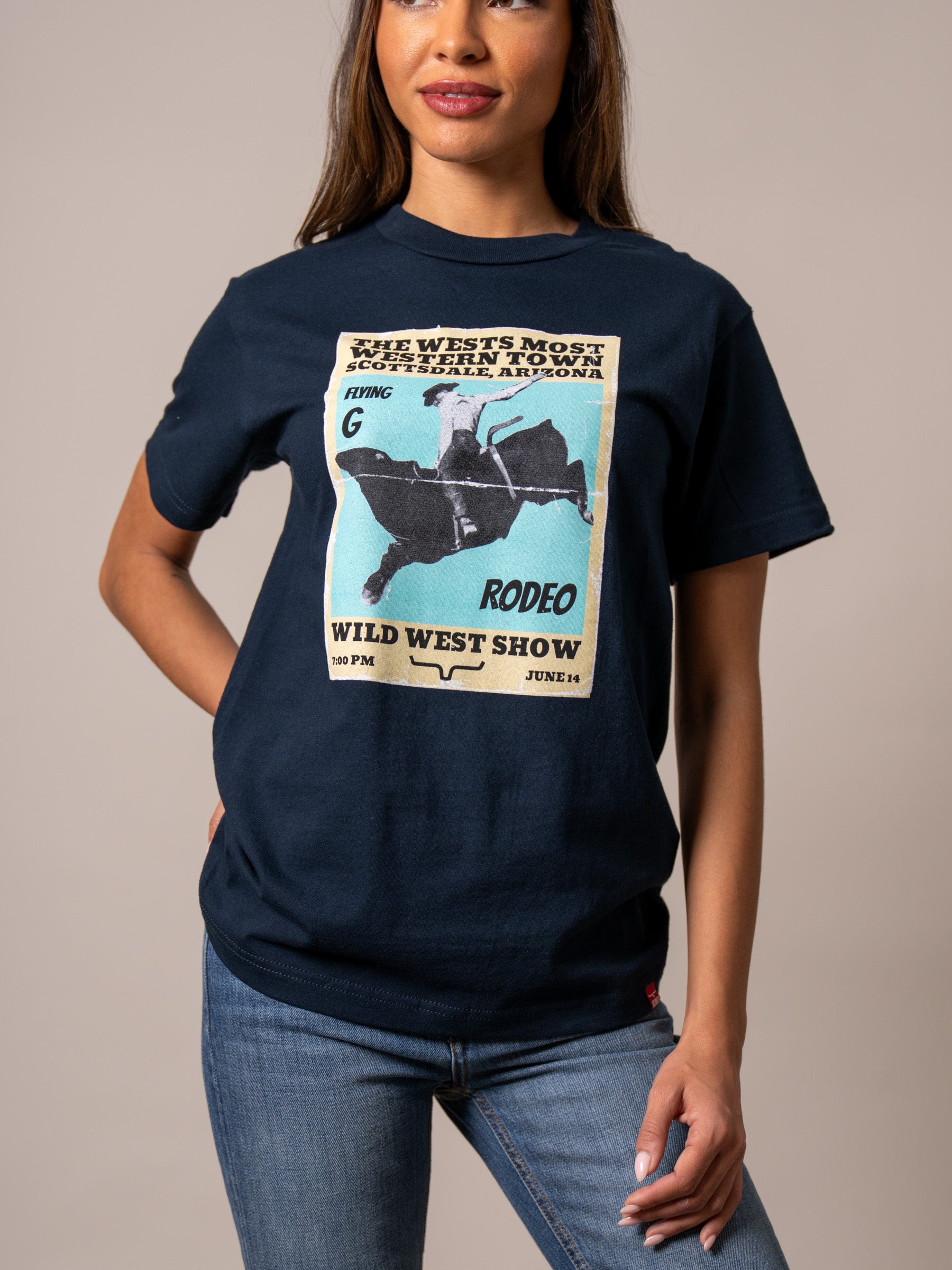 Ladies Greg 1950 Tee | Vintage Western Shirt | Kimes Ranch