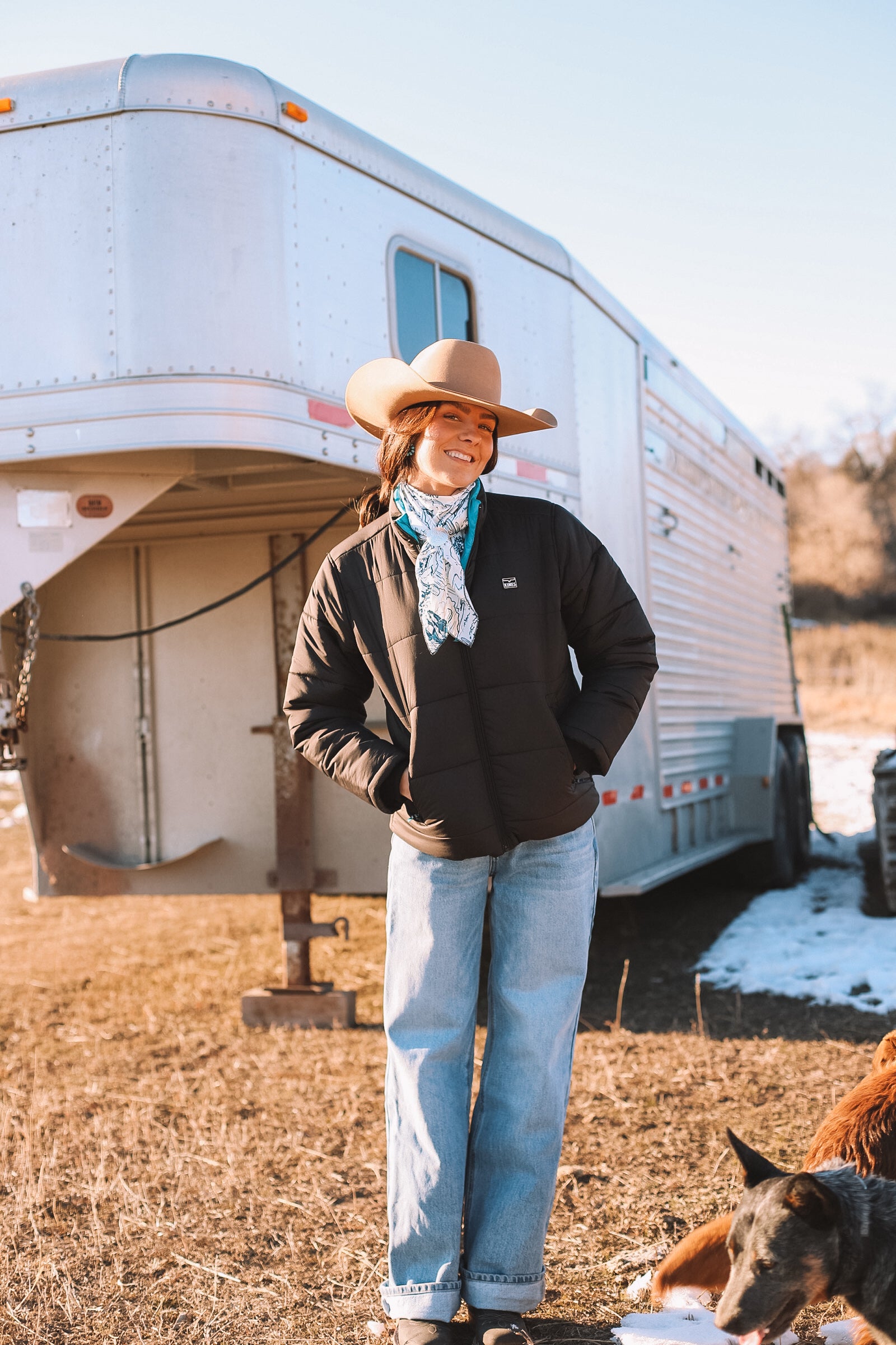 Valencia Puffy Jacket | Womens Western Outerwear | Kimes Ranch