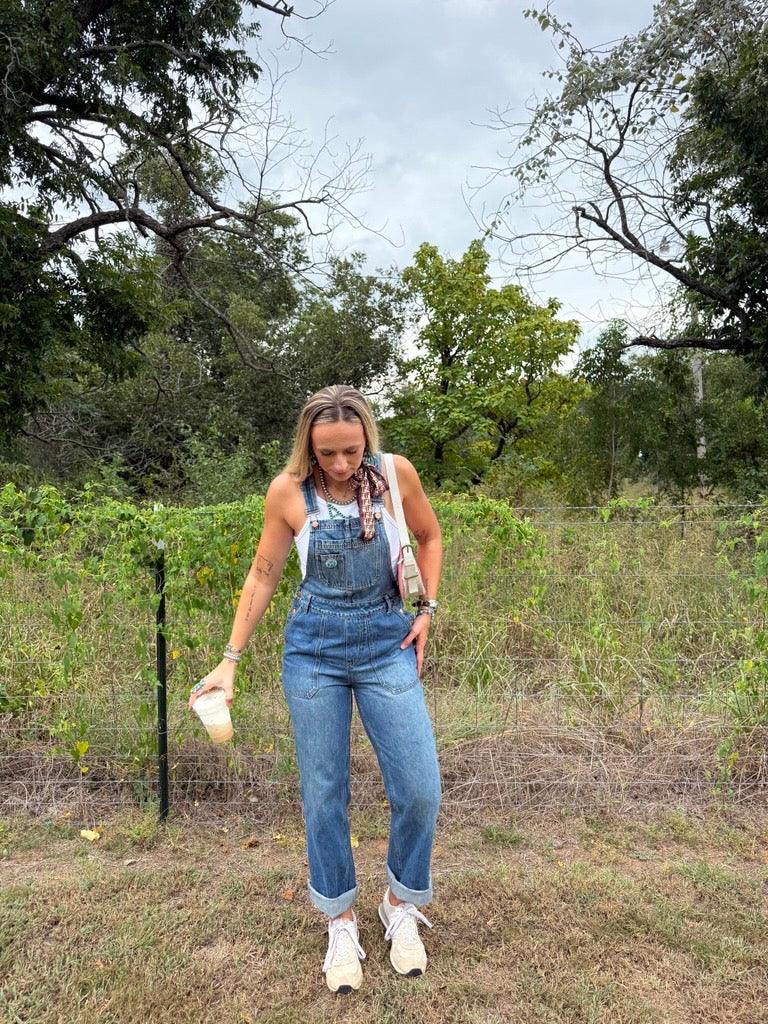 Billy Overalls | Women's Relaxed Western Denim | Kimes Ranch