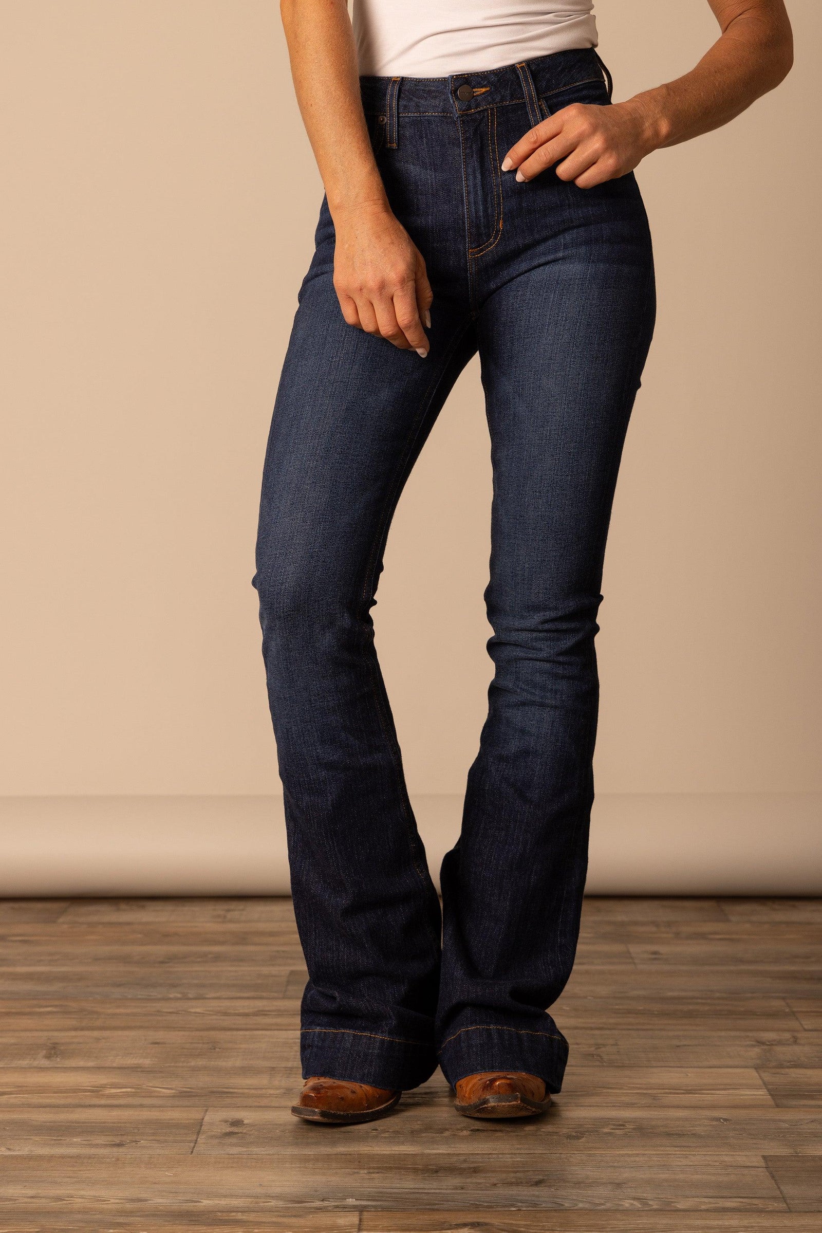 WOMENS WIDE BRIM - COOLAMON DENIM main image 0