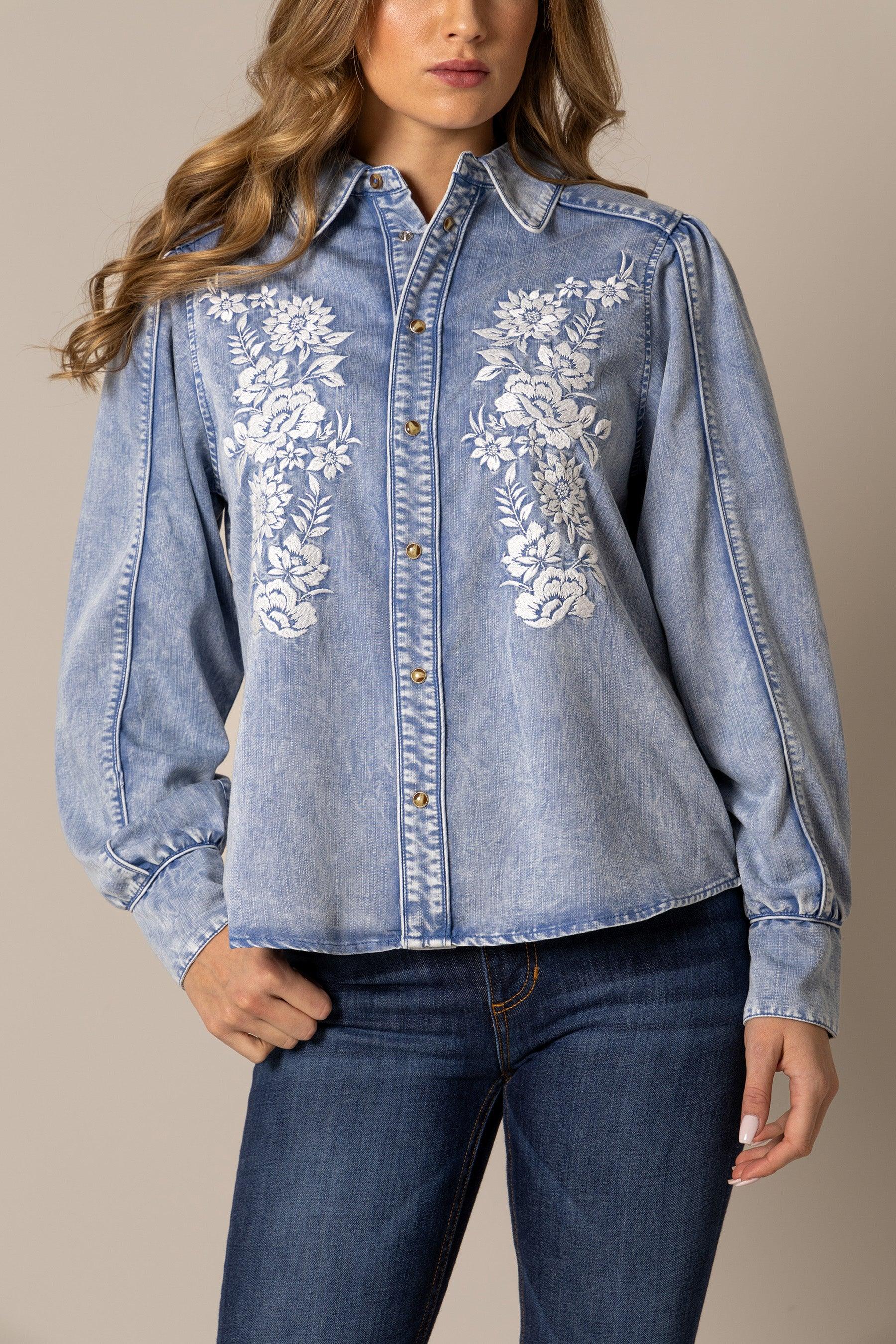 Kimes Ranch Women's Mae Western Long Sleeve Shirt
