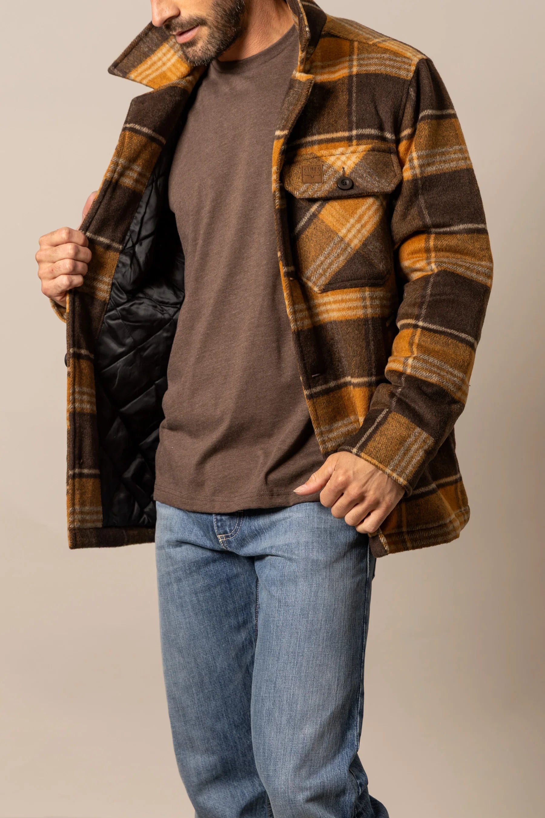 Marquette Wool Jacket | Western Heavy Wool Coat | Kimes Ranch