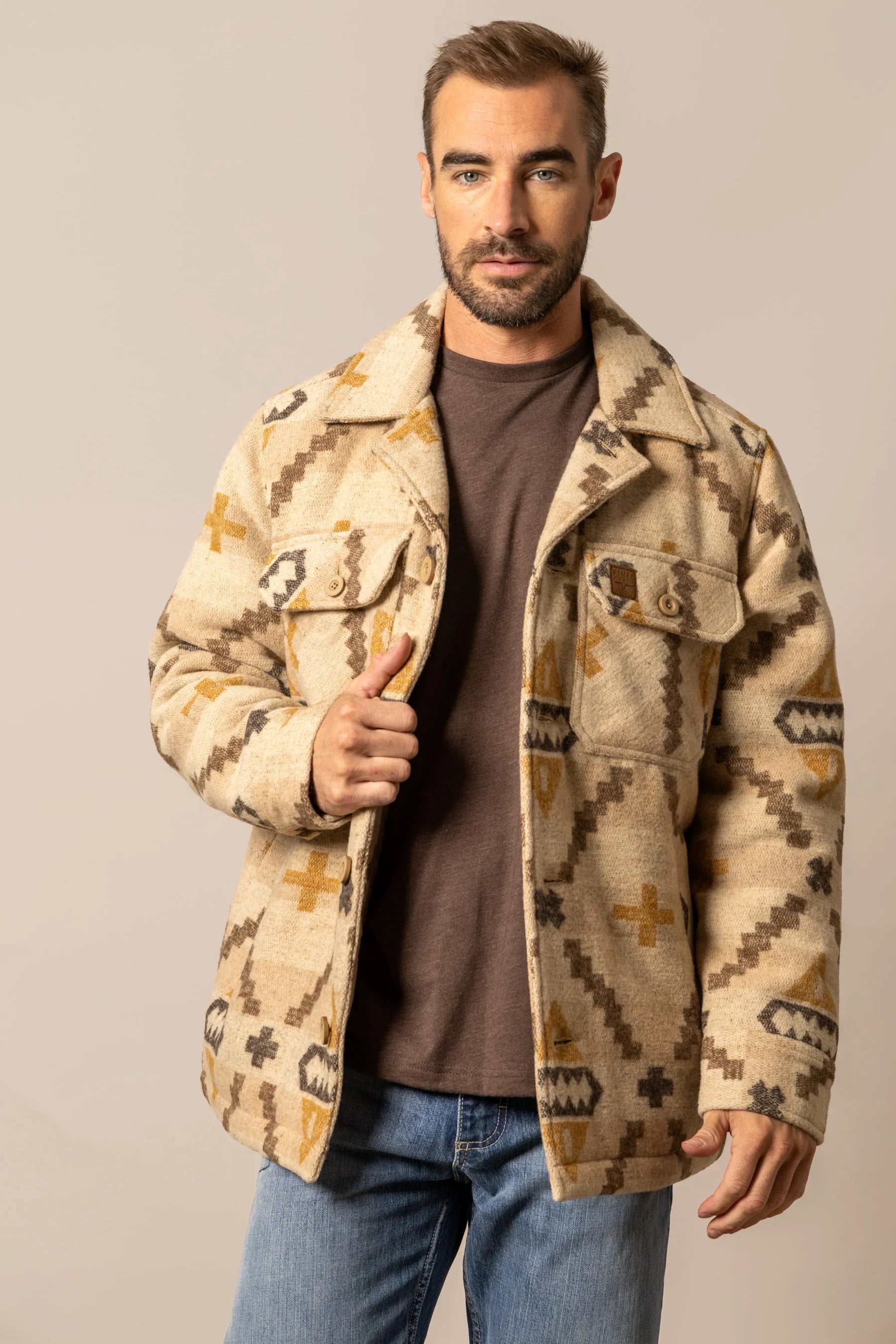 Marquette Wool Jacket | Western Heavy Wool Coat | Kimes Ranch