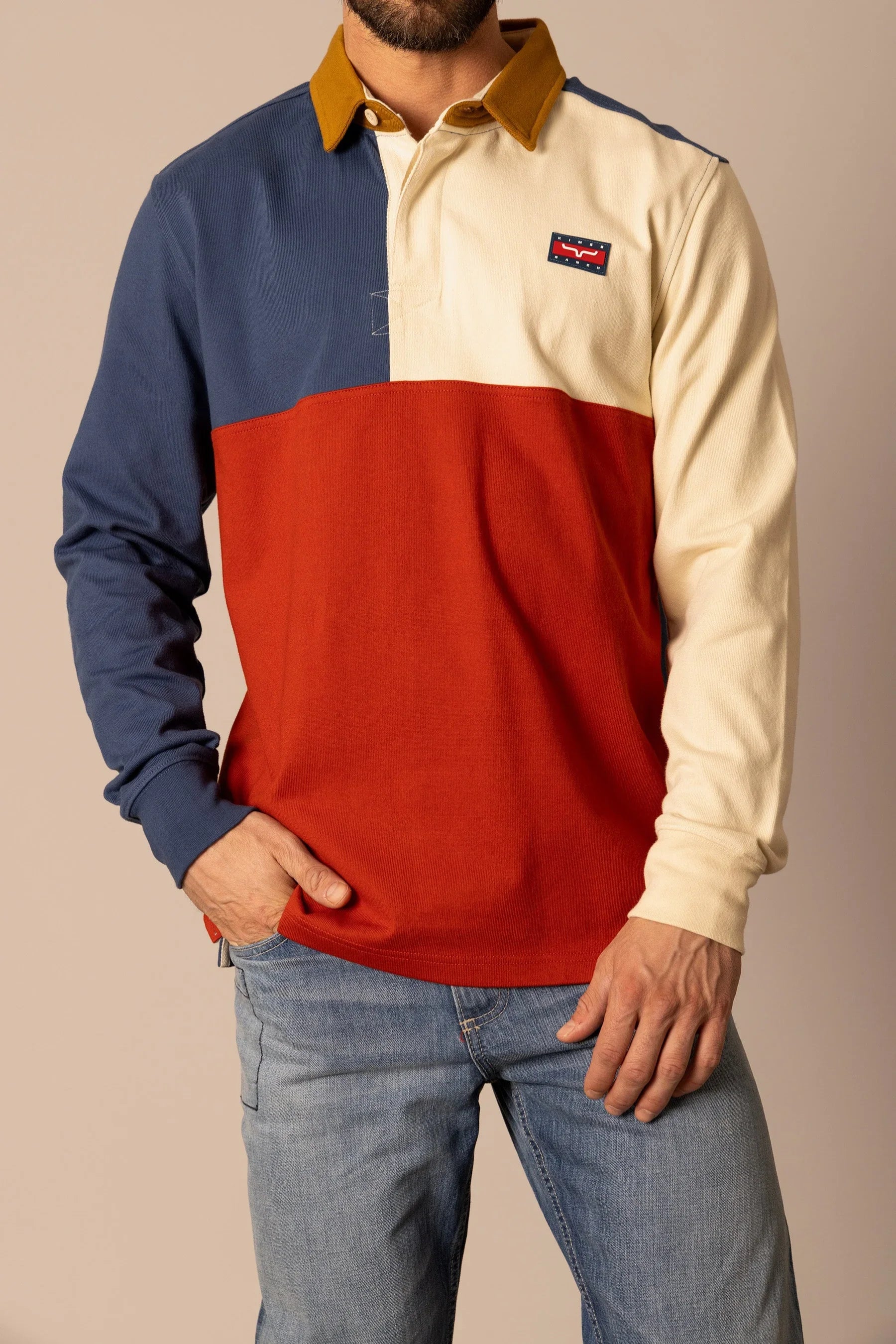 Marx Rugby | Western Color Block Long Sleeve | Kimes Ranch