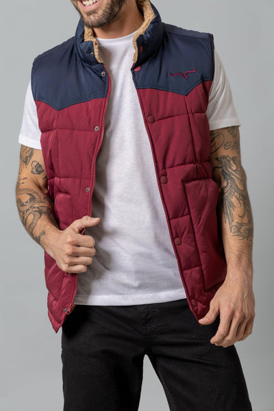 Muir Trail Vest | Color Block Western Vest | Kimes Ranch