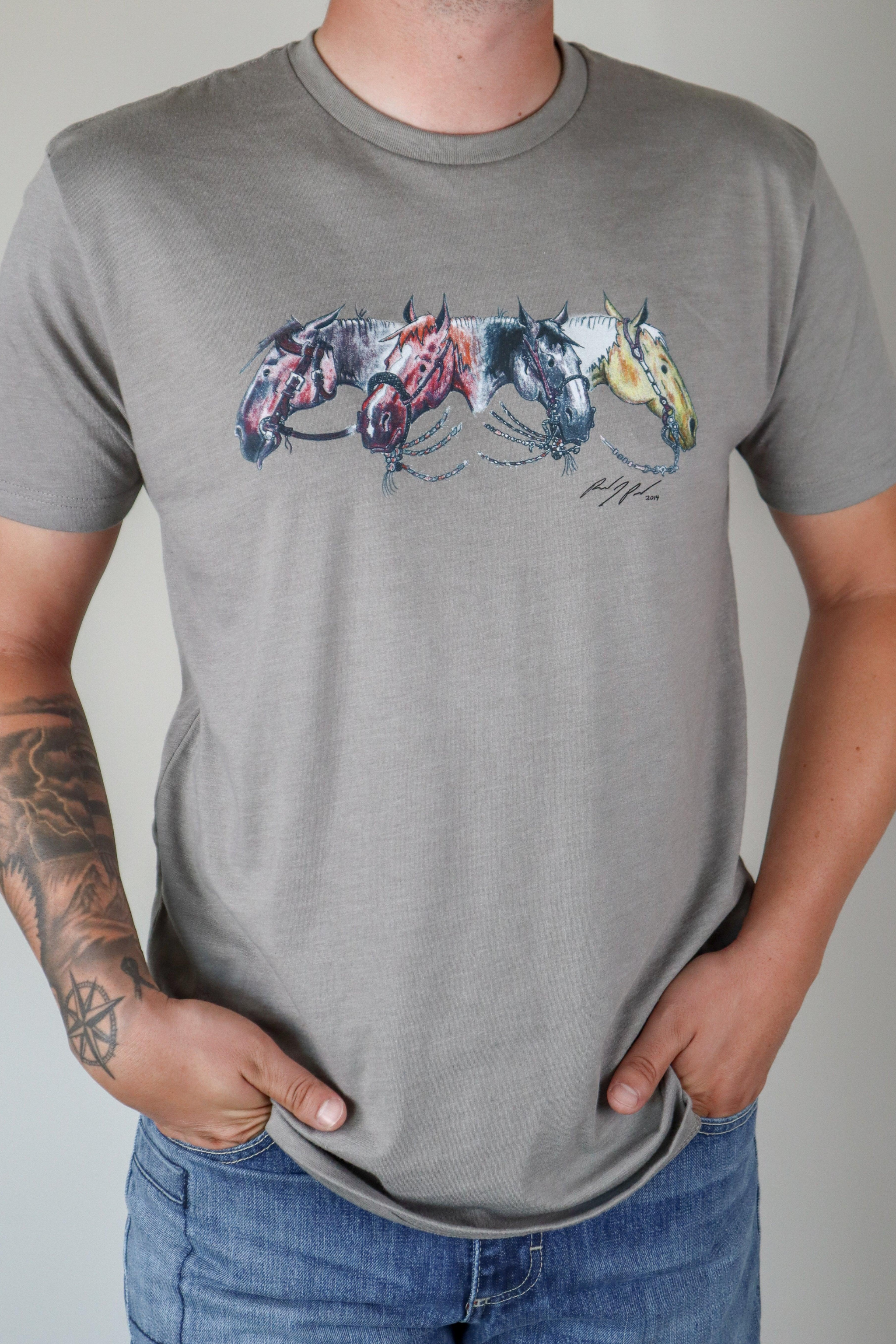 Randy Paul Tee with Artwork | Limited Edition | Kimes Ranch