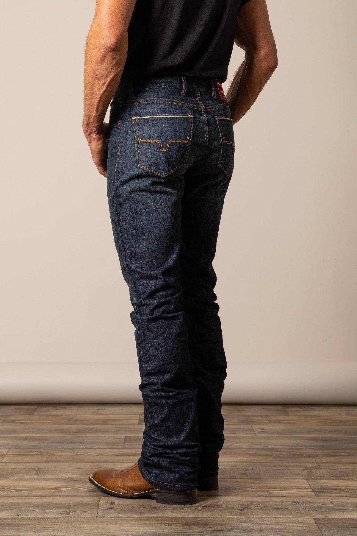 Premium Men's Slim Fit Denim Jeans – Western Style | Kimes Ranch