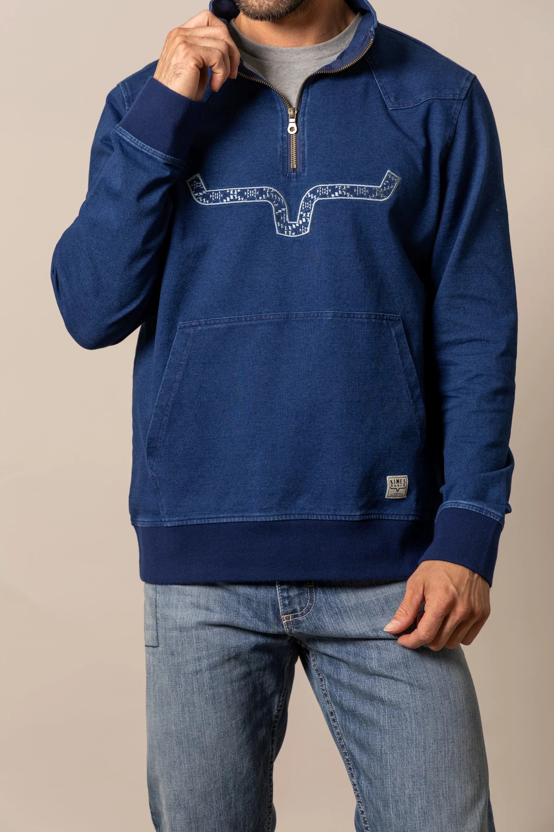 Rowell Pullover | Western Quarter Zip | Kimes Ranch