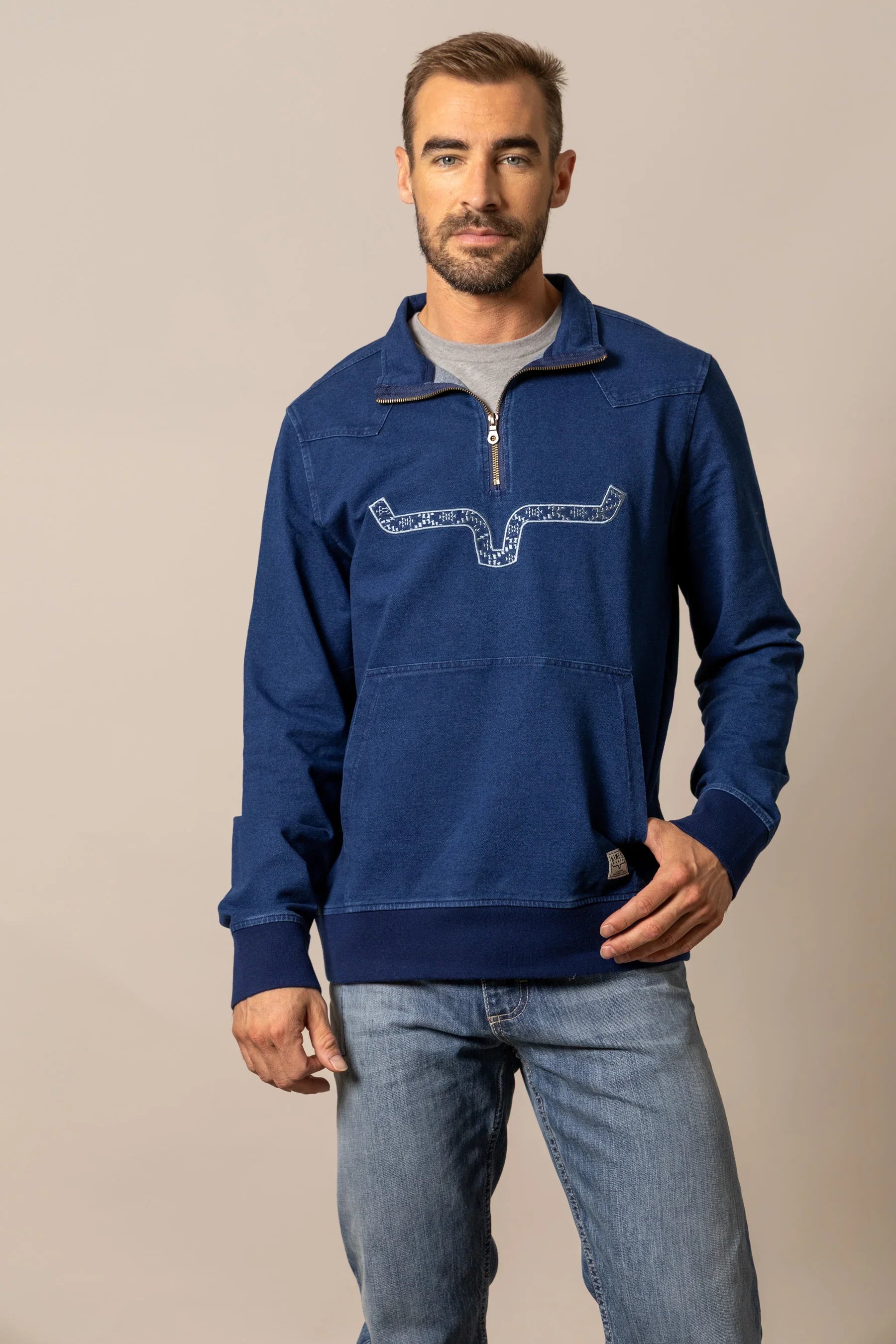Rowell Pullover | Western Quarter Zip | Kimes Ranch