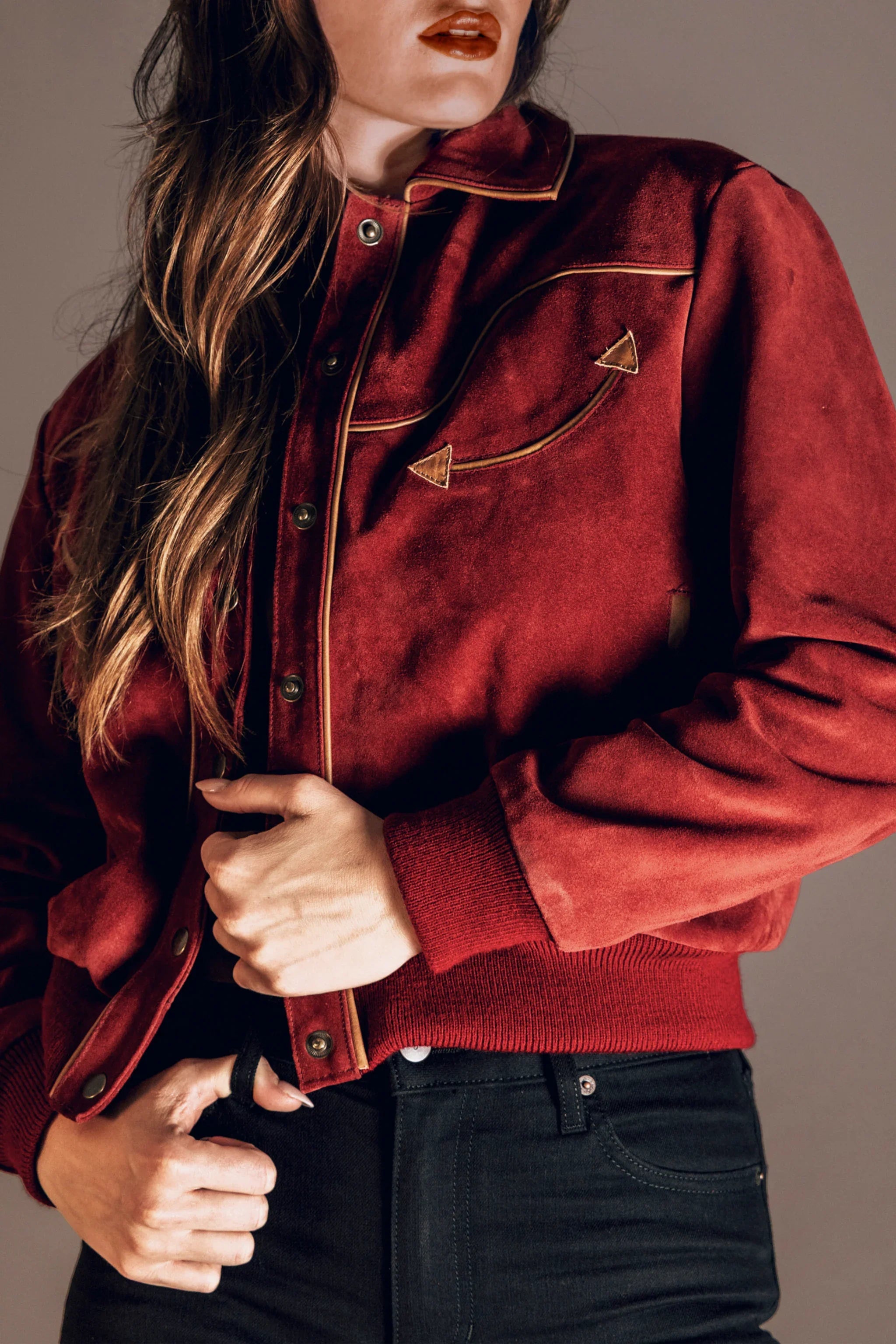 KR x Western & Co. Suede Bomber Jacket | Limited Edition | Kimes Ranch