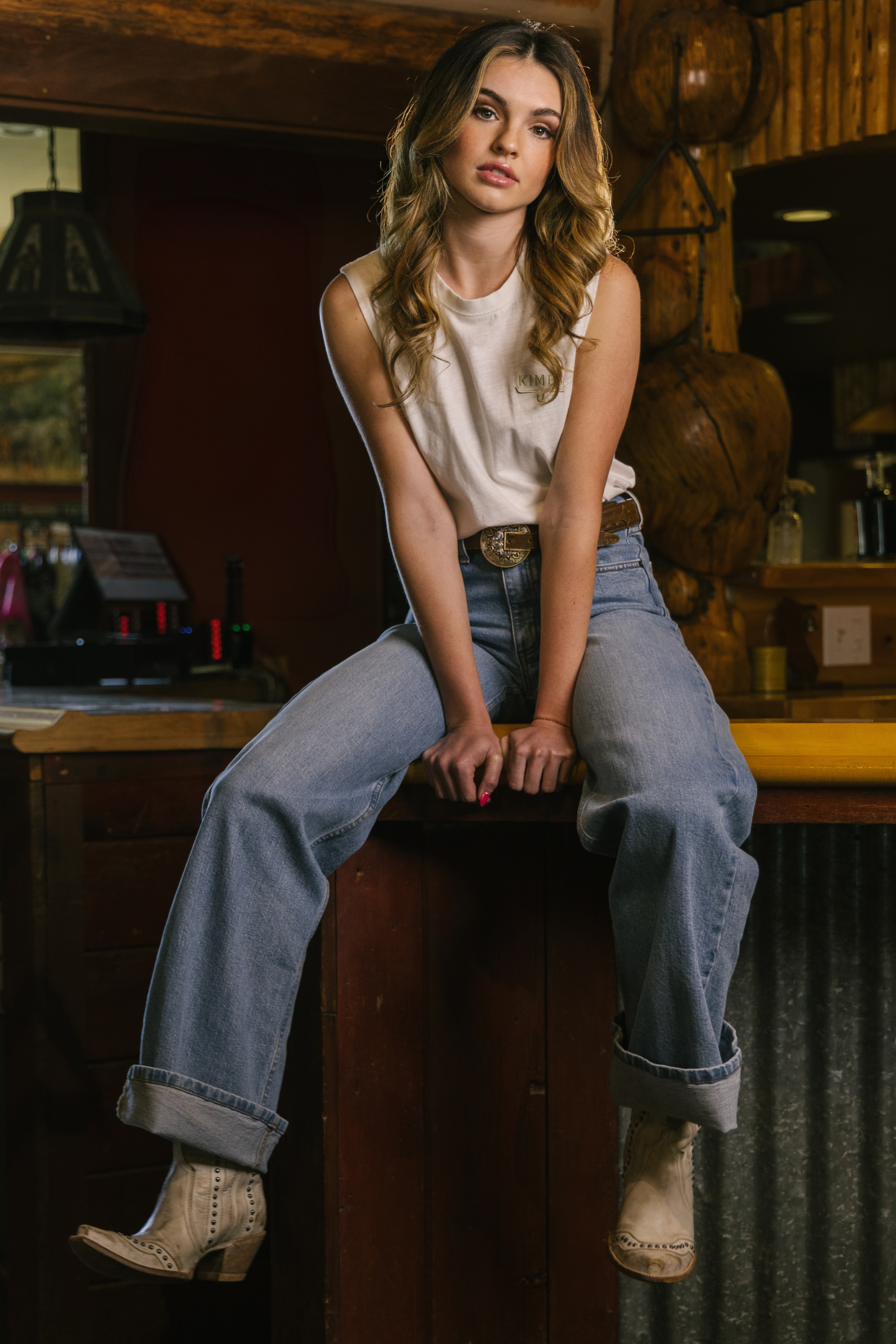 Zoey Jean | High Rise Wide Leg | Kimes Ranch
