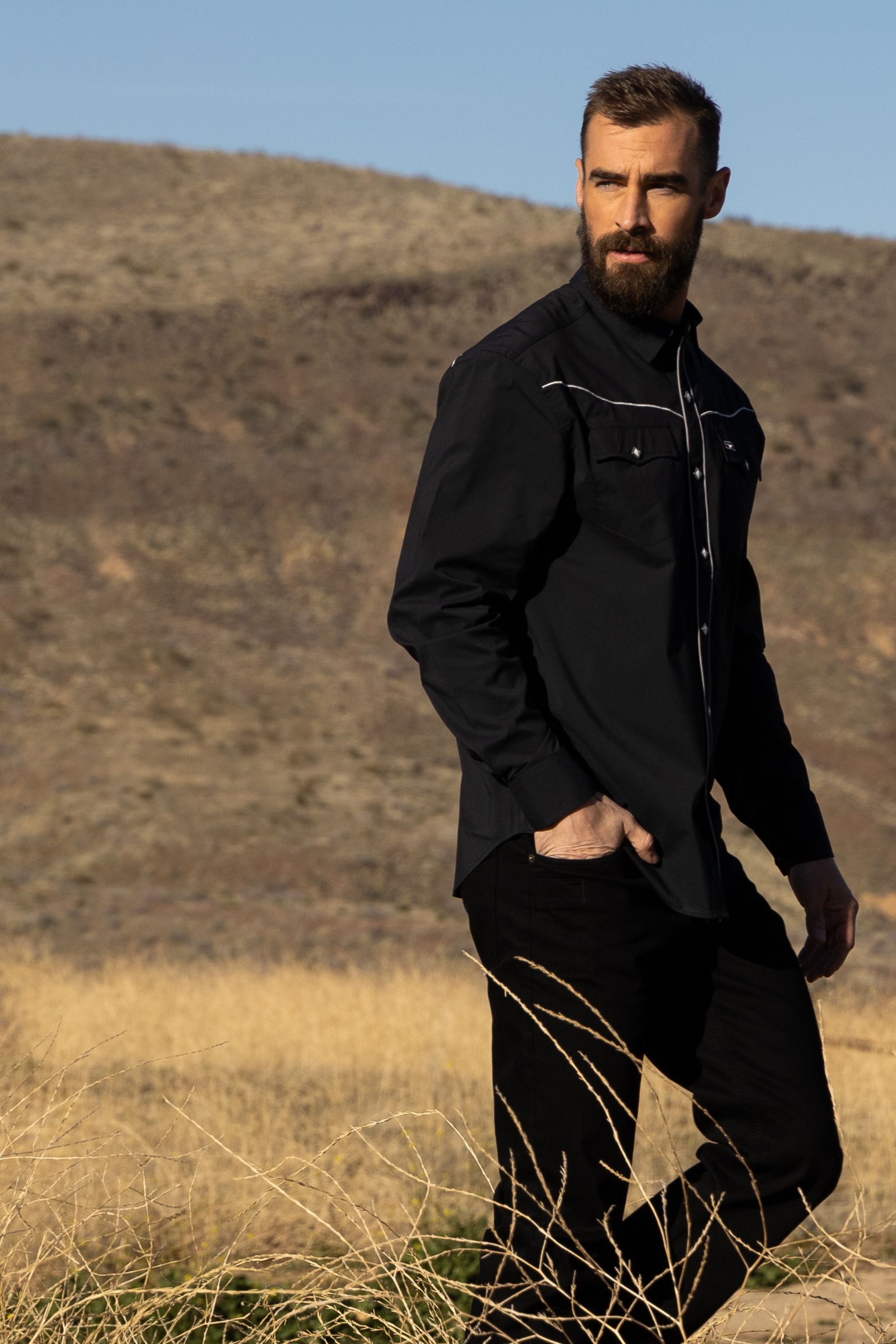 Laneboro | Men's Long Sleeve Button-Up Shirt | Kimes Ranch