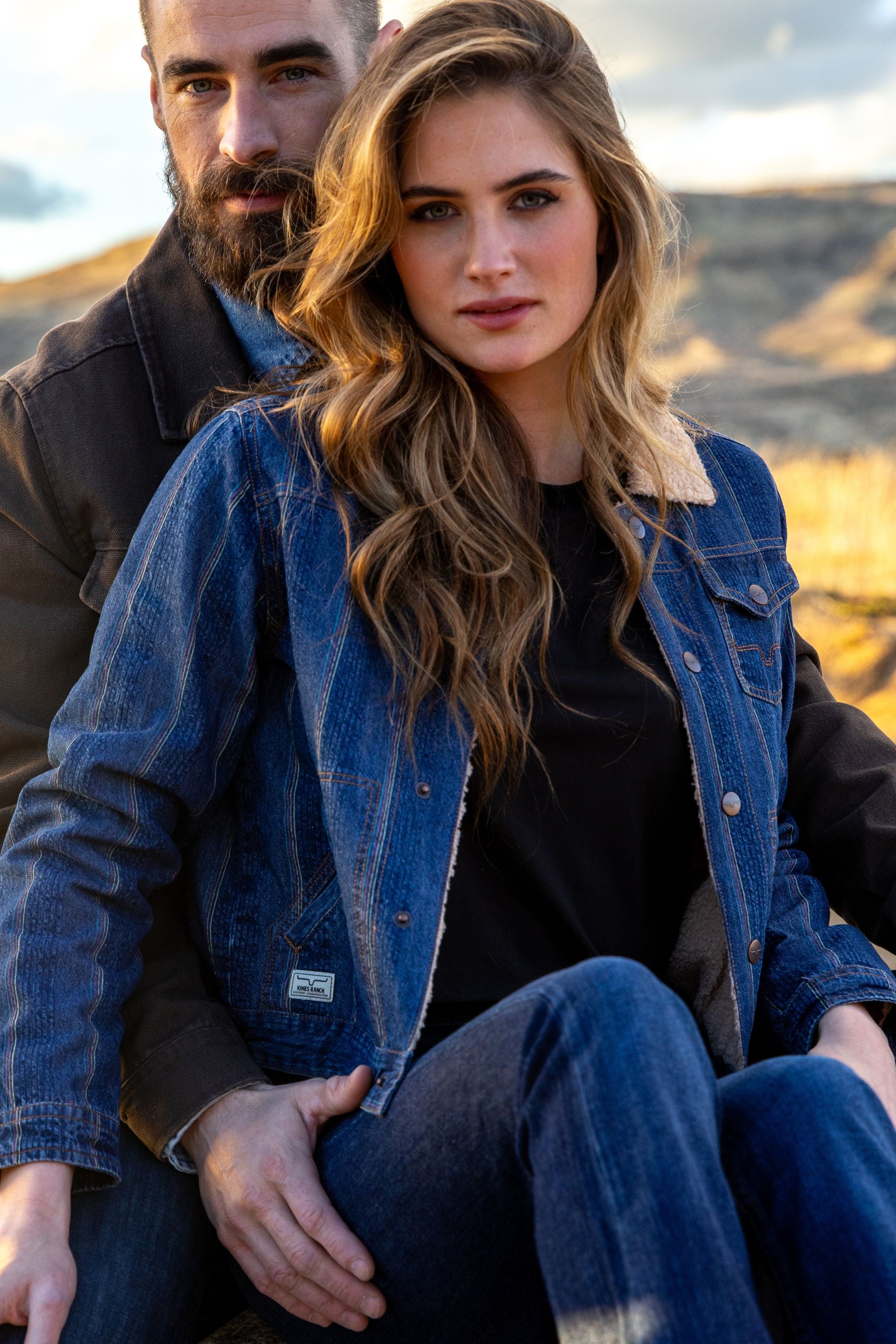 Vaquero Trucker Jacket | Cropped & Sherpa Lined | Kimes Ranch