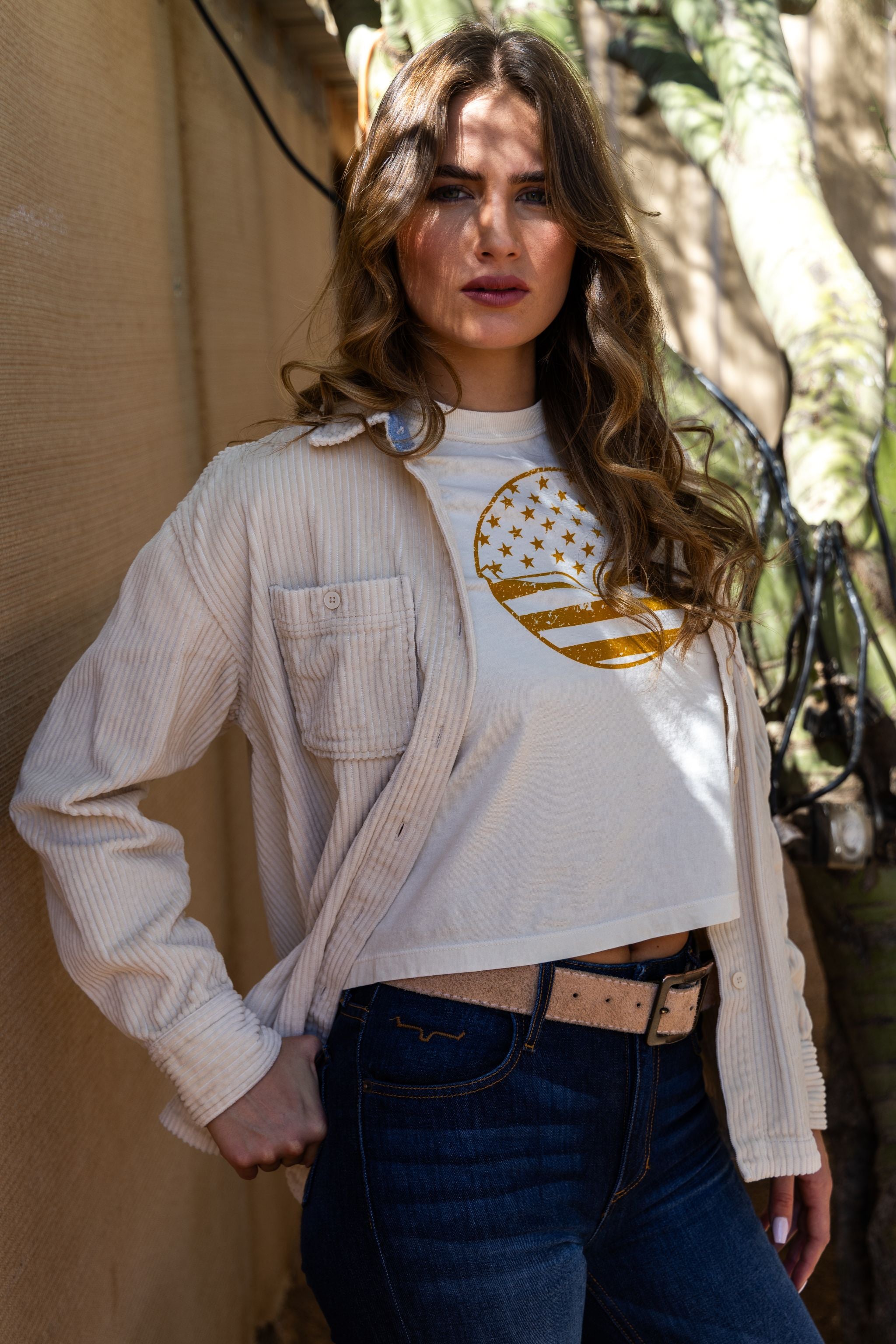 Luna Cord Shacket | Cozy Boyfriend Fit | Kimes Ranch
