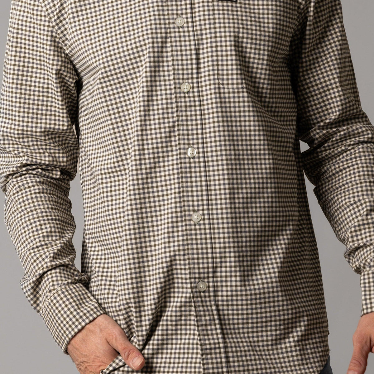 Men's Long Sleeve Shirt | Welton Check Shirt