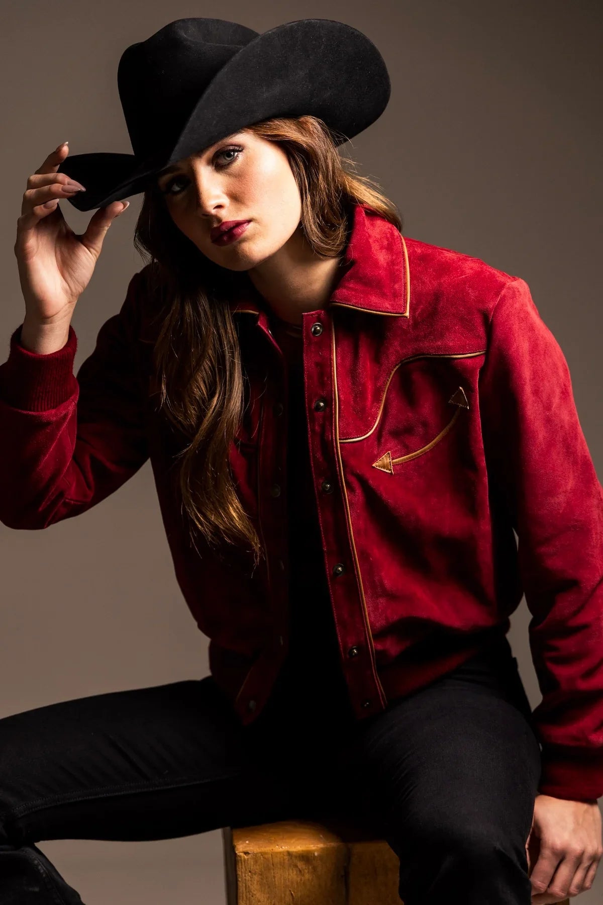 KR x Western & Co. Suede Bomber Jacket | Limited Edition | Kimes Ranch