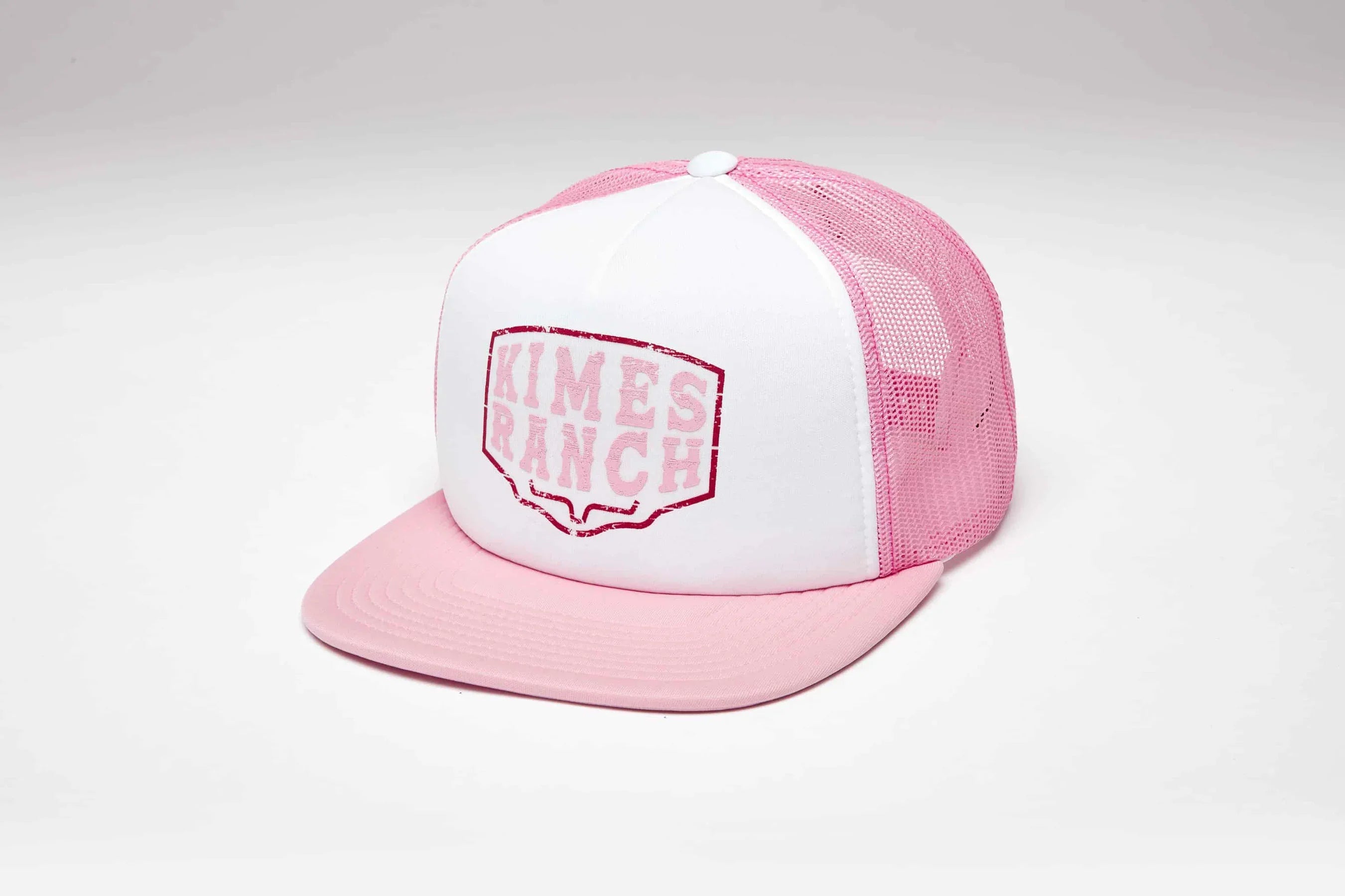 Wood Block Hat | Foam Front Trucker Ranch Hat | Kimes Ranch
