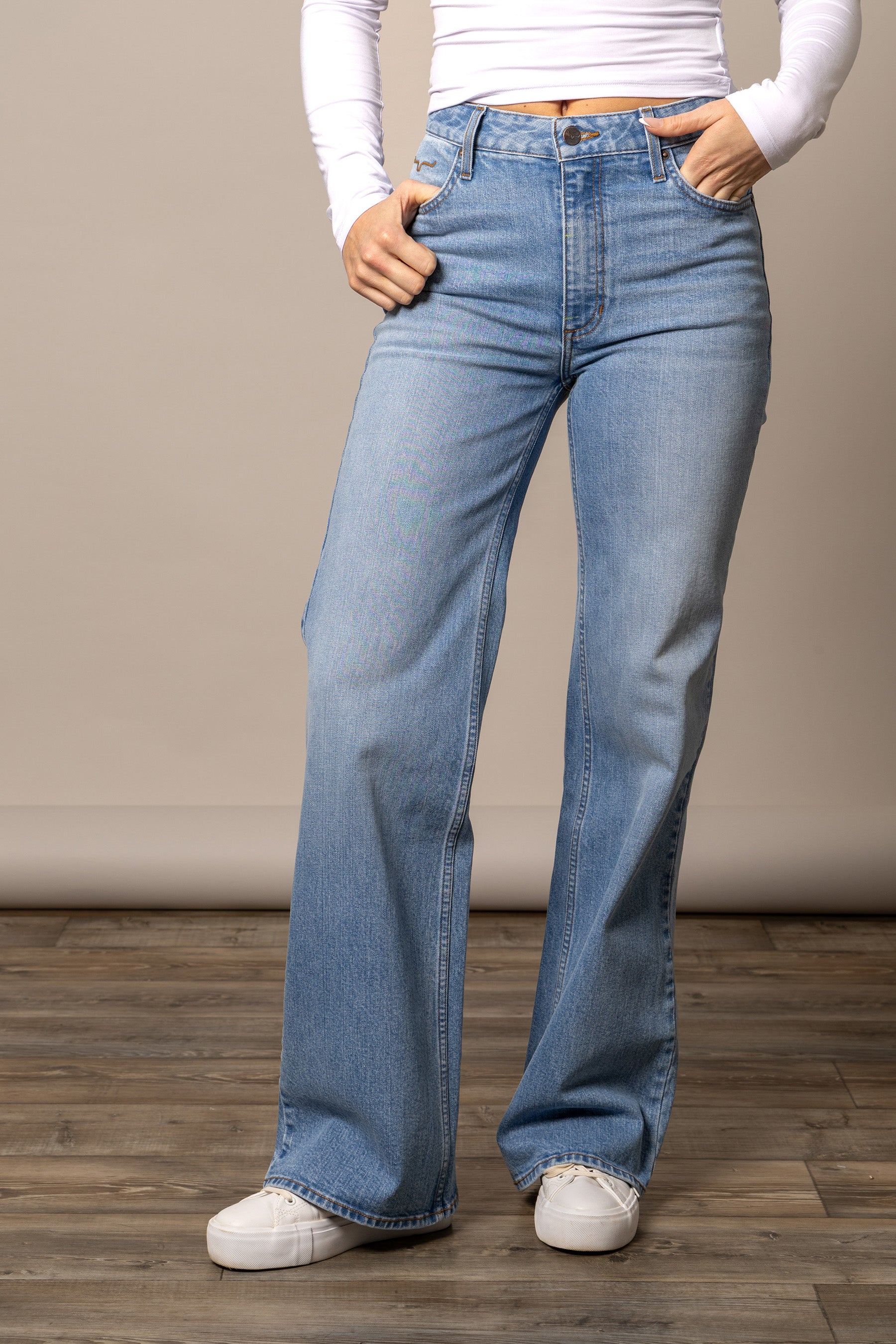 Zoey Jean | High Rise Wide Leg | Kimes Ranch
