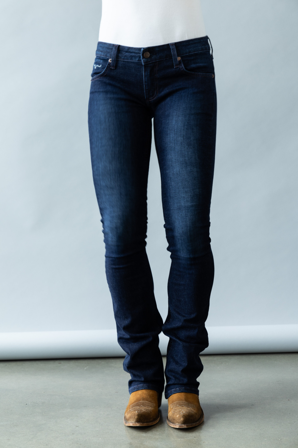 Kimmy Nw Ankle Jeans Medium Blue Denim