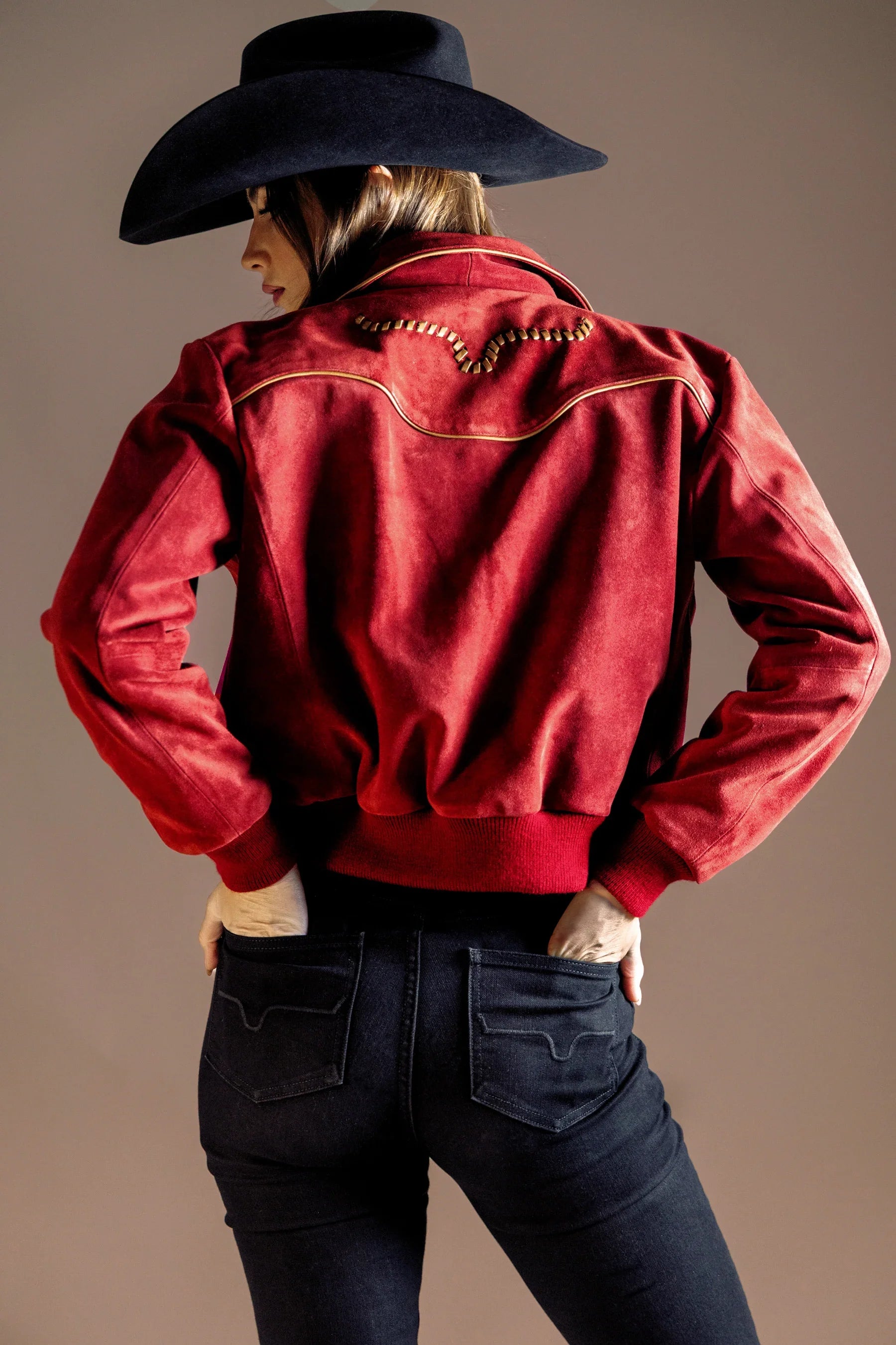 KR x Western & Co. Suede Bomber Jacket | Limited Edition | Kimes Ranch