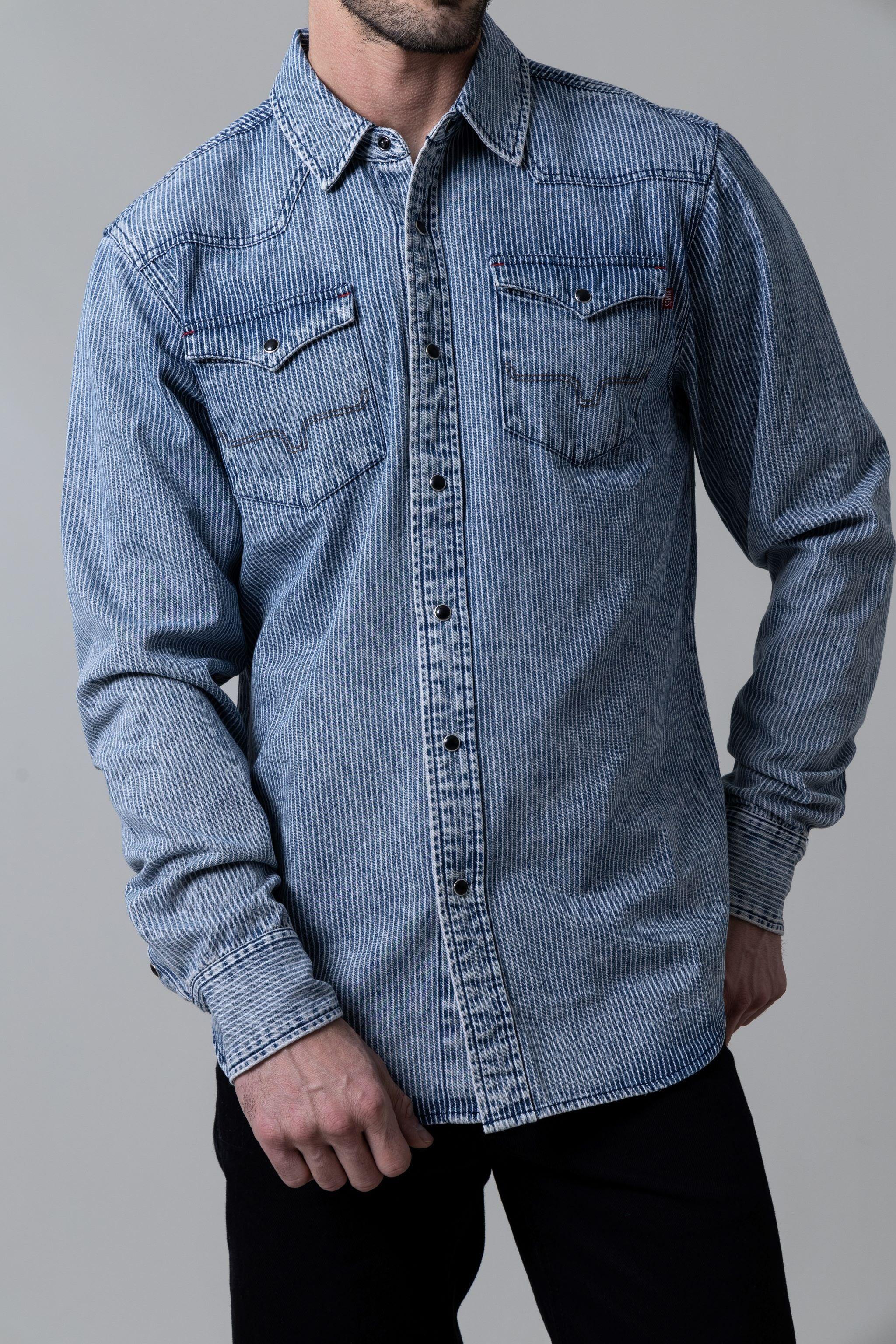 Durango Denim Dress Shirt - Mens Dress Shirt