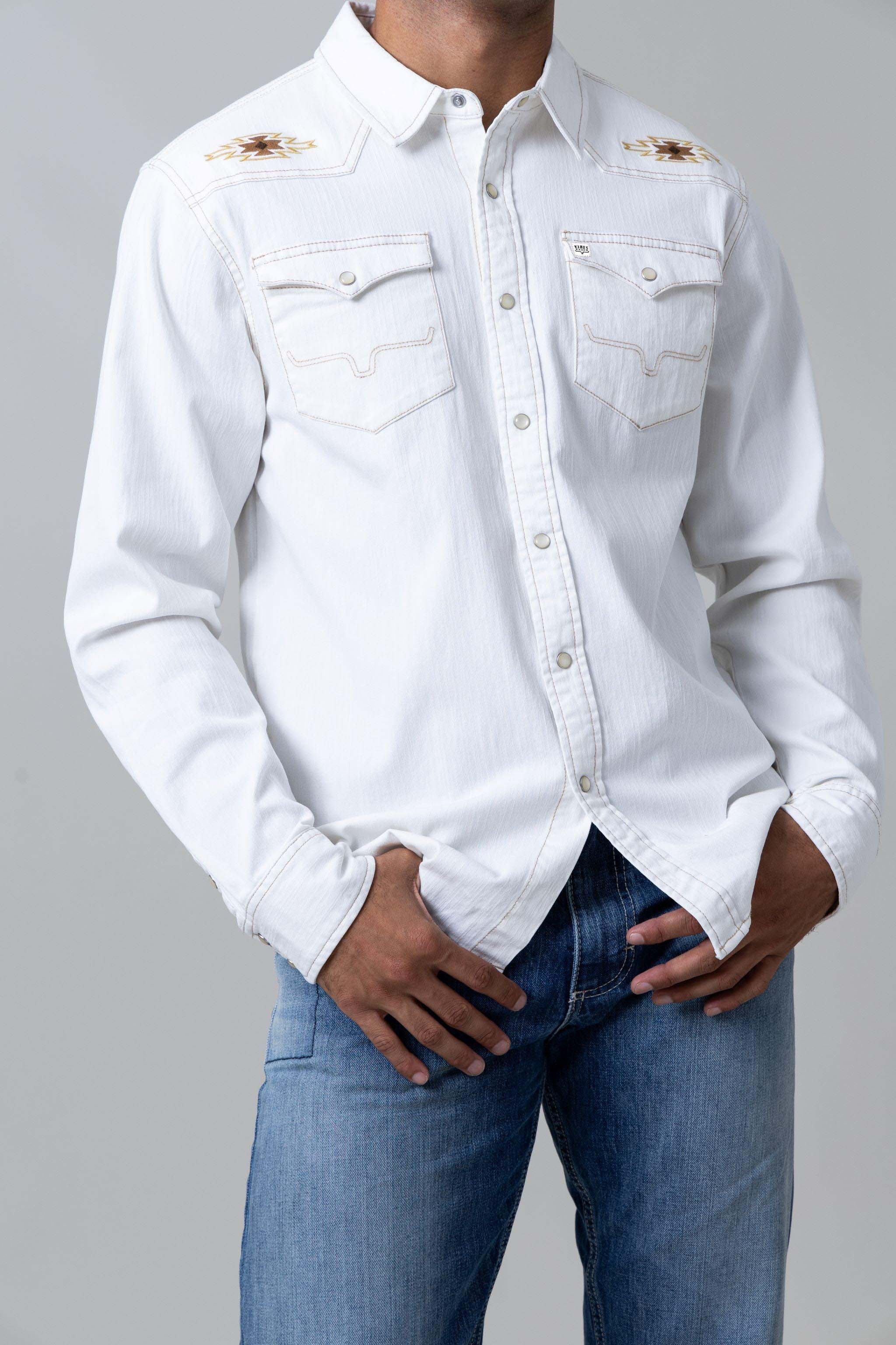 Durango Denim Button Down | Men's Western Shirt | Kimes Ranch