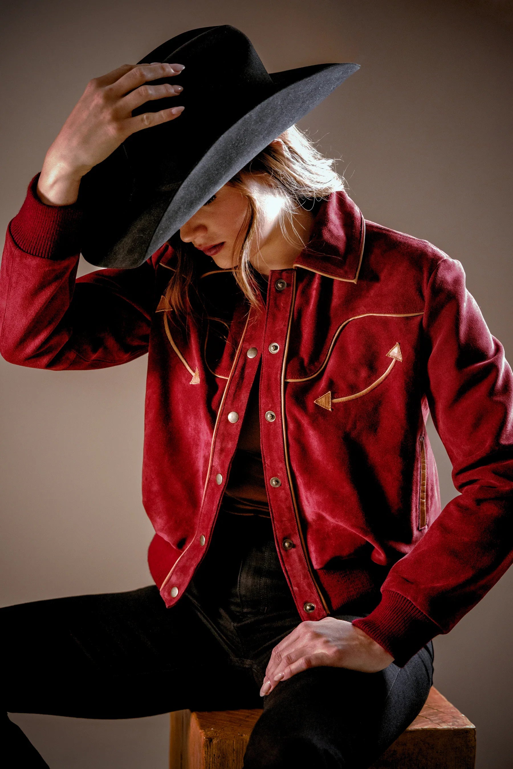 KR x Western & Co. Suede Bomber Jacket | Limited Edition | Kimes Ranch