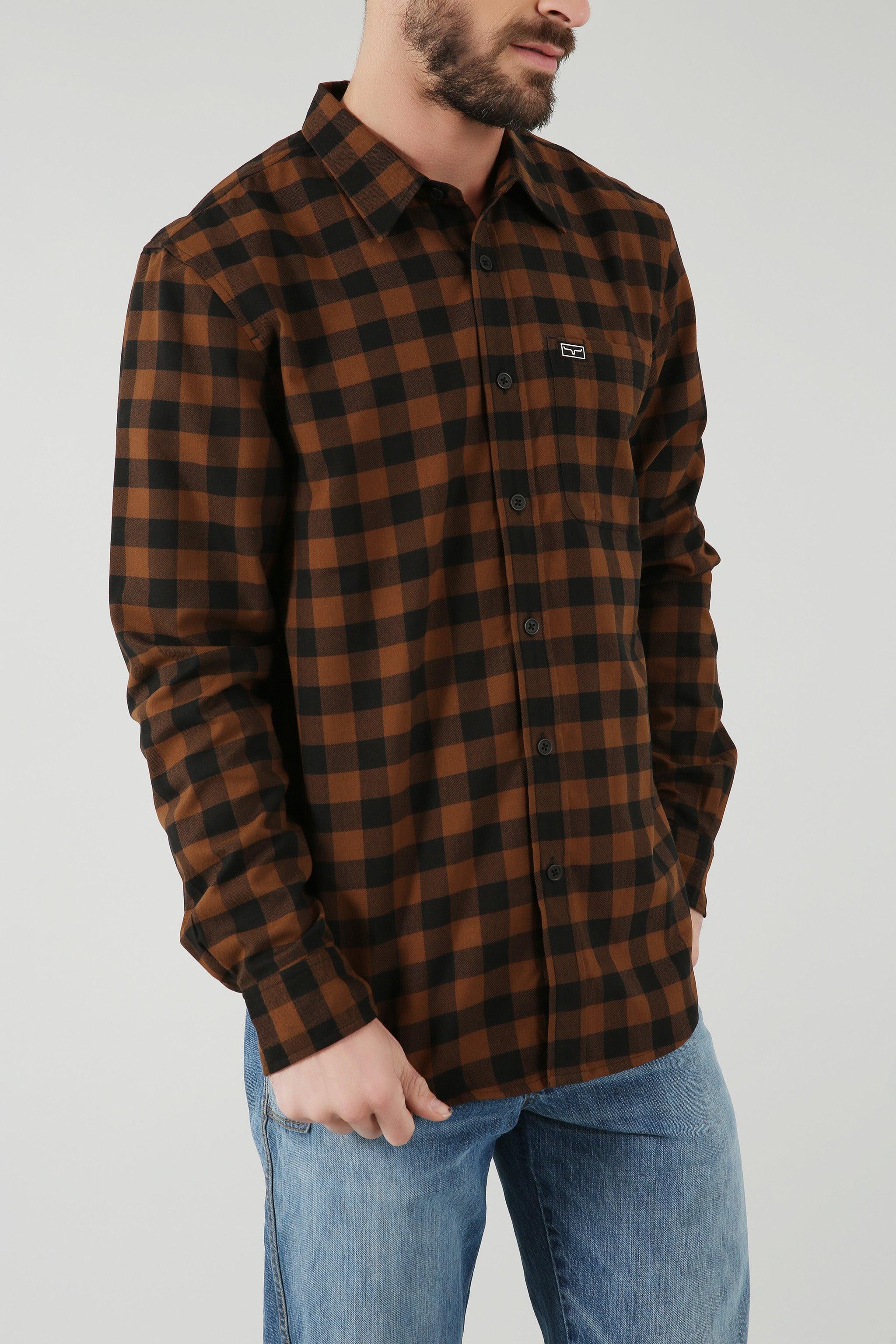 black and brown dress shirts Men's Chocolate Dress Shirt @ The Vault in size 17.5 / 36/37
