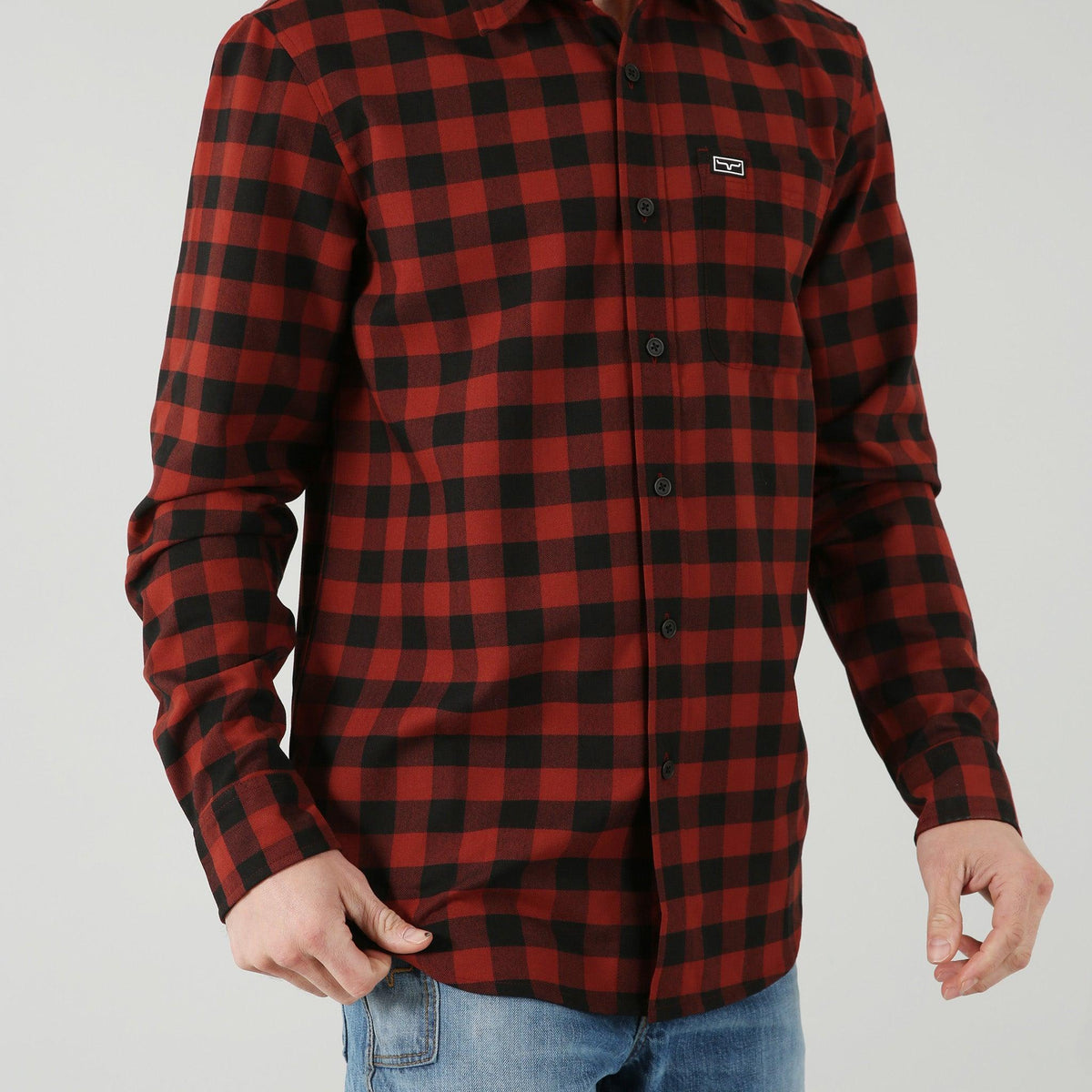 Kimes Ranch Garrison-Dress Shirt Red / Medium Kimes Ranch Garrison-Dress Shirt Red / Medium