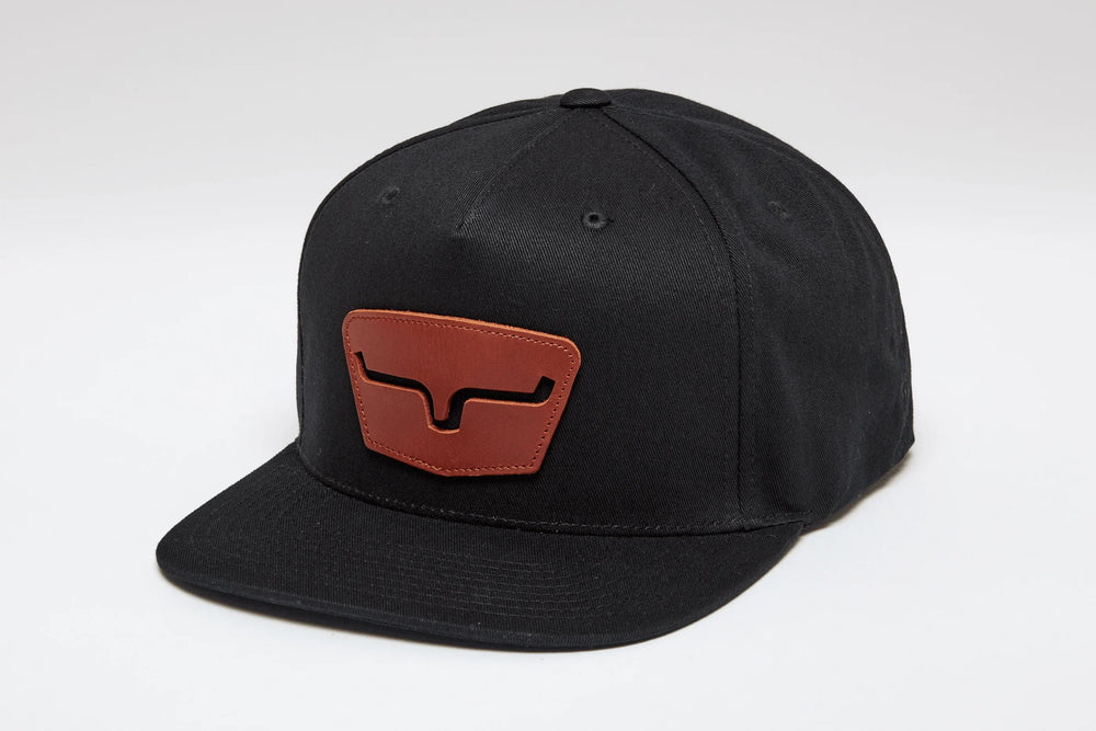 Ghost Ridge Caps Ghost Face Hat – Men’s Western Snapback Hat with Leather Patch