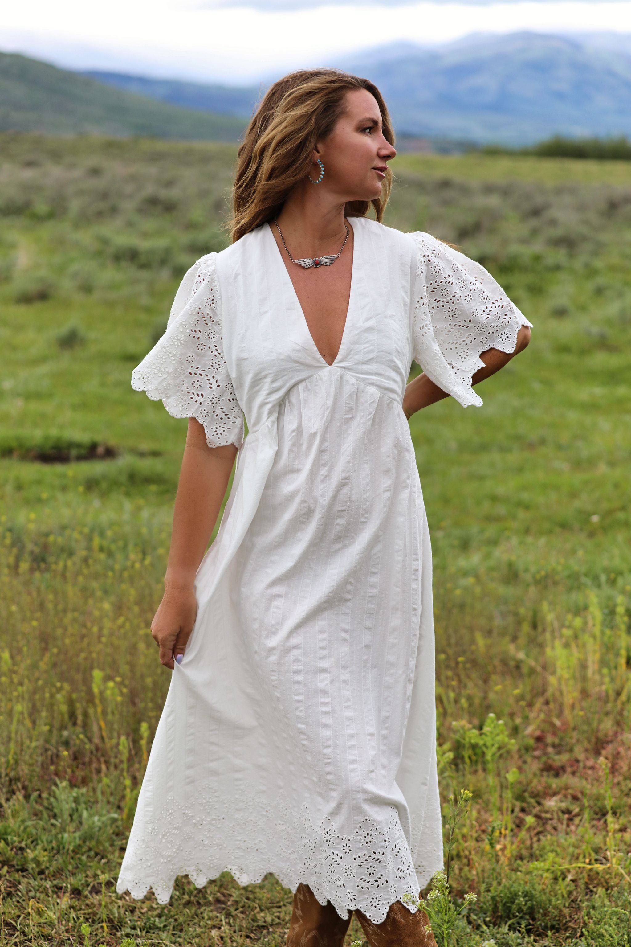 white lace prairie dress Kelsey sale-mega-sale H&M NWT Linen Blend color:Charcoal Black Wood Grain Print has discoloration under the