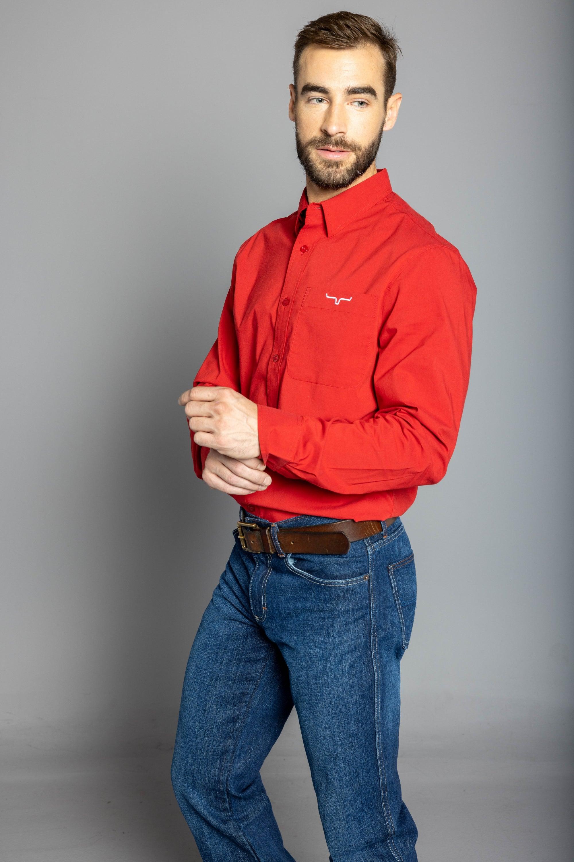 KR Team Dress Shirt (Long) | Men's Western Performance Shirt KR Team Dress Shirt (Long) | Men's Western Performance Shirt