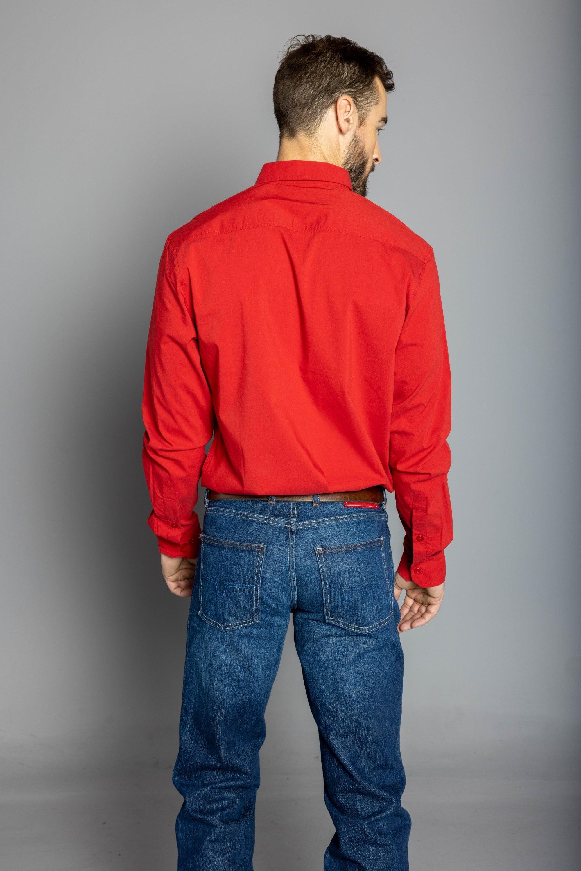 Kimes Ranch Men's KR Team Shirt - Small Long / Navy Kimes Ranch Men's KR Team Shirt - Small Long / Navy