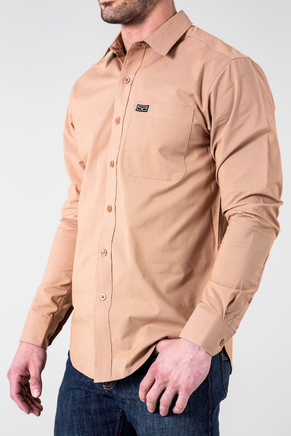 Linville Long Sleeve Dress Shirt - Mens Dress Shirt