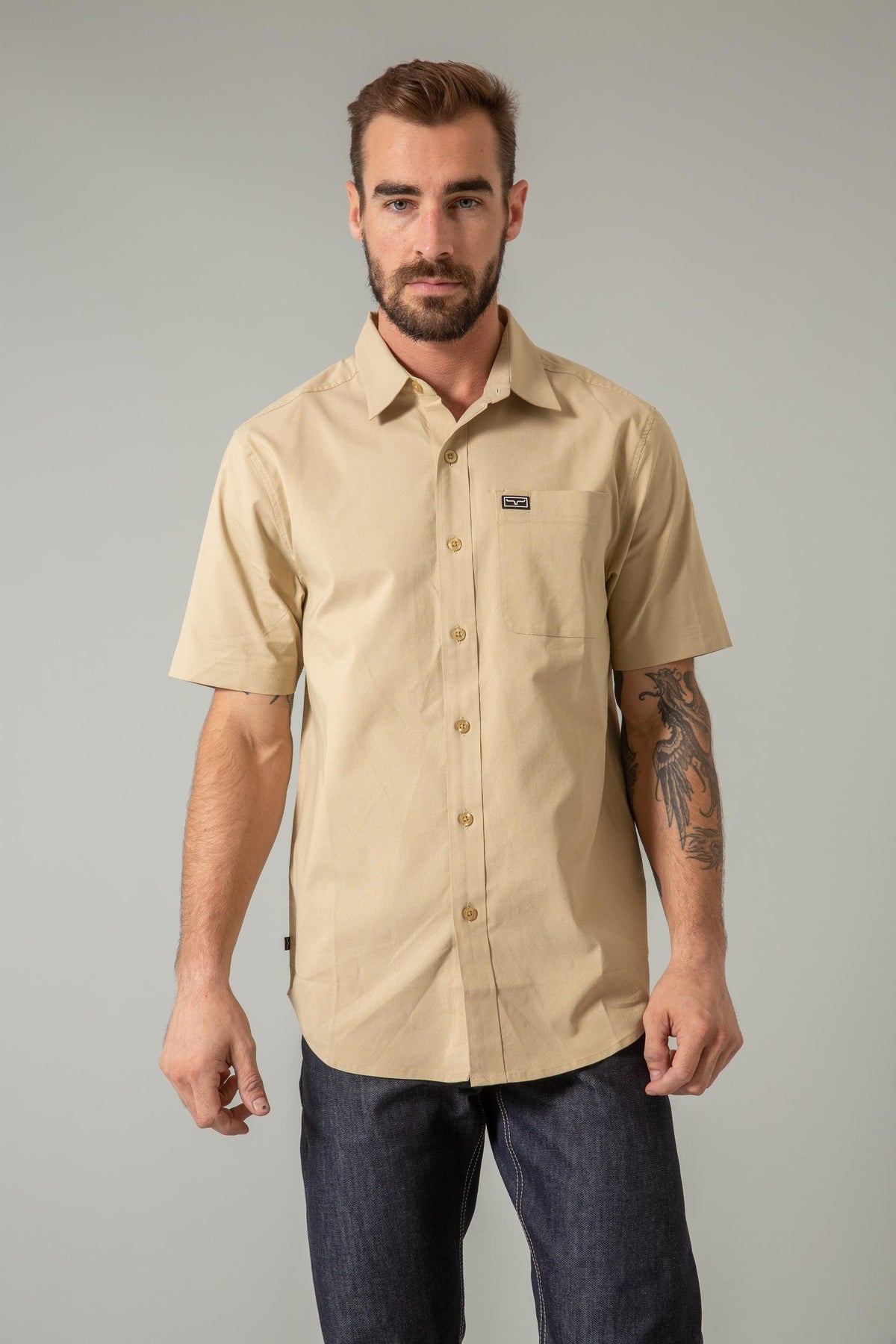 Linville Short Sleeve Dress Shirt - Mens Dress Shirt - Kimes Ranch ...