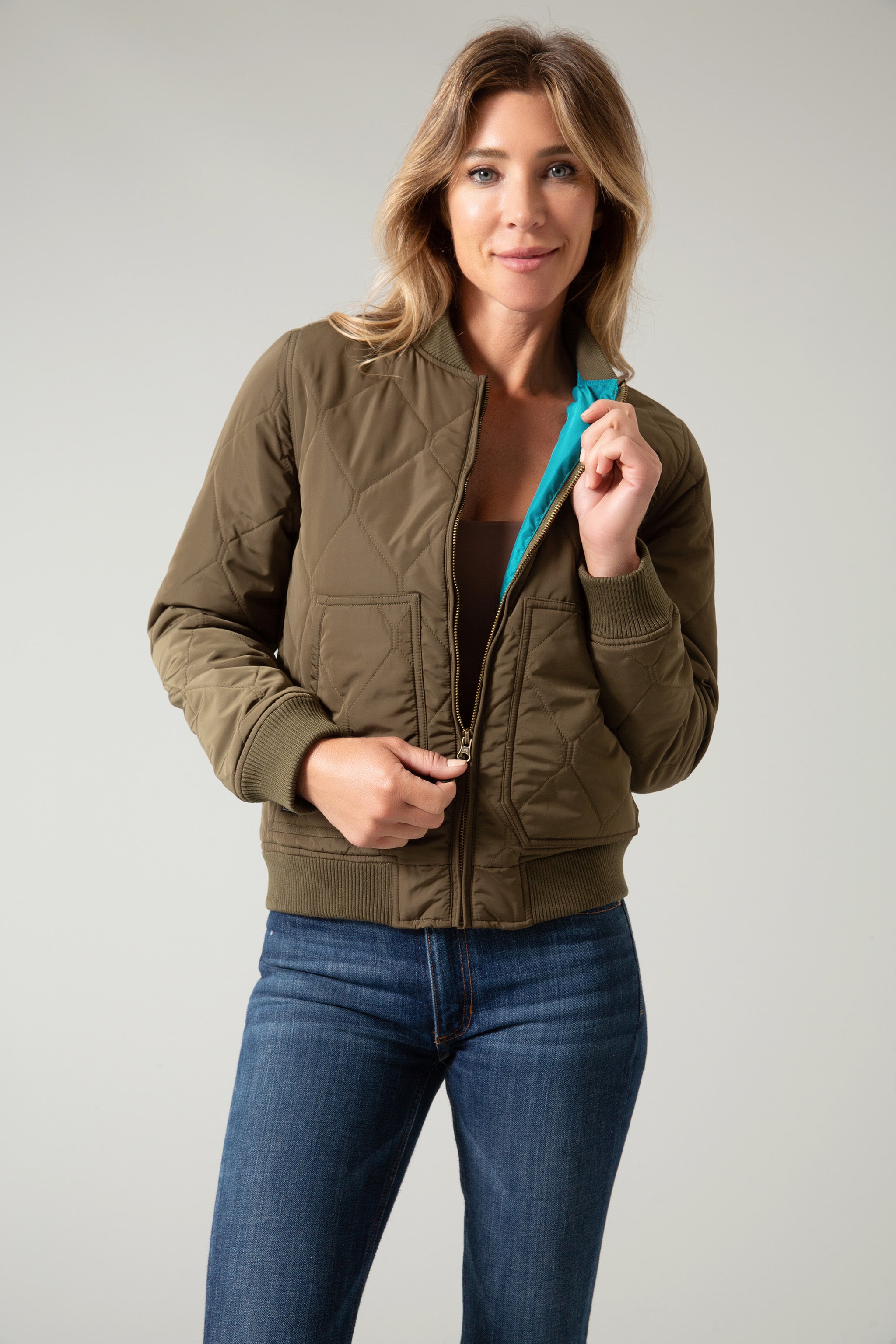 Military bomber jacket womens best sale