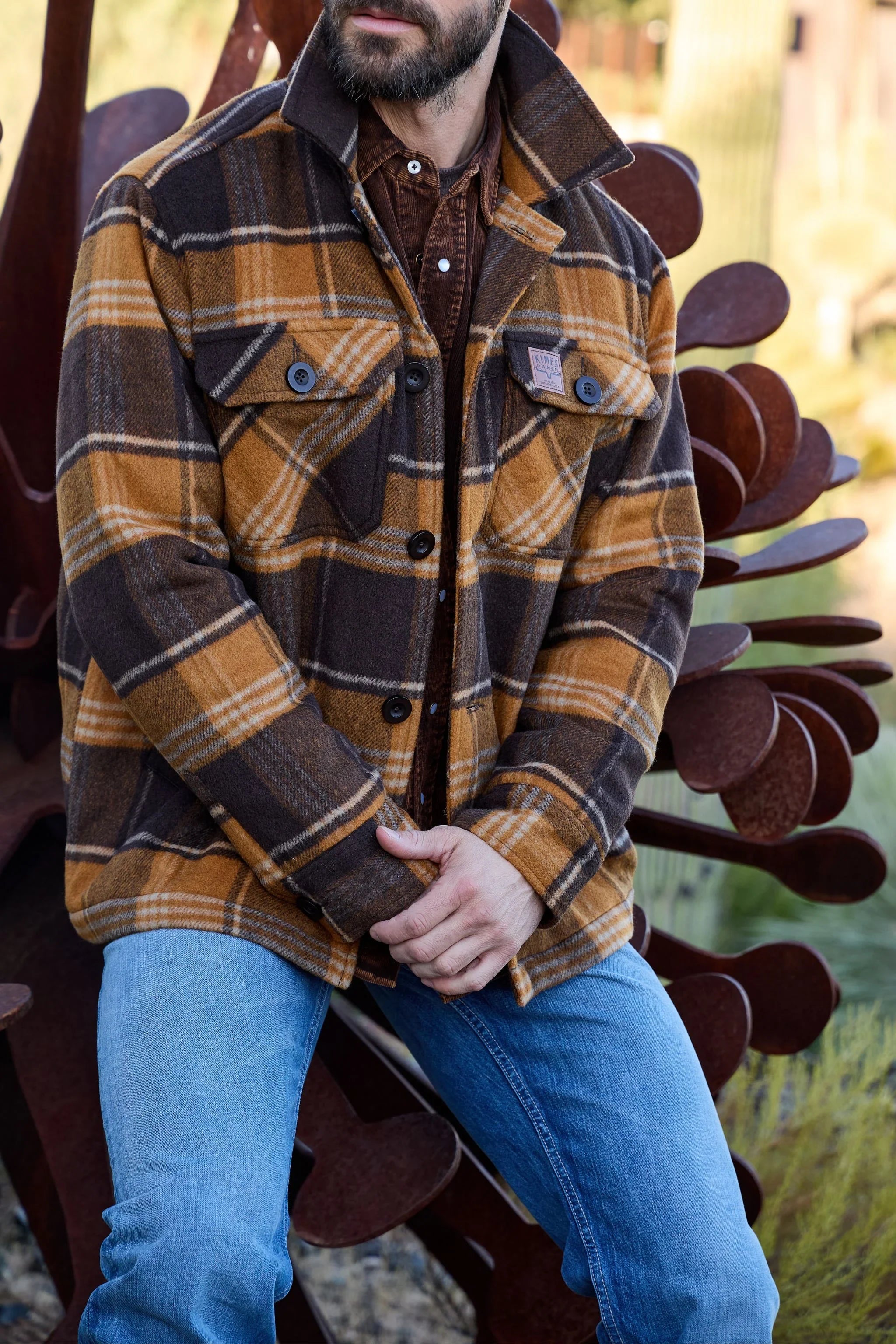 Marquette Wool Jacket | Western Heavy Wool Coat | Kimes Ranch